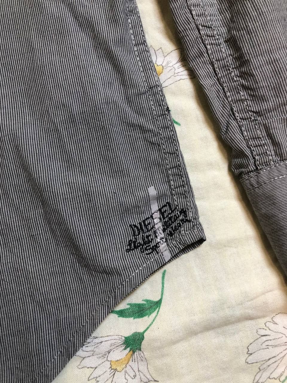 Diesel Diesel 100% cotton button down men's shirt Size US M / EU 48-50 / 2 - 6 Thumbnail