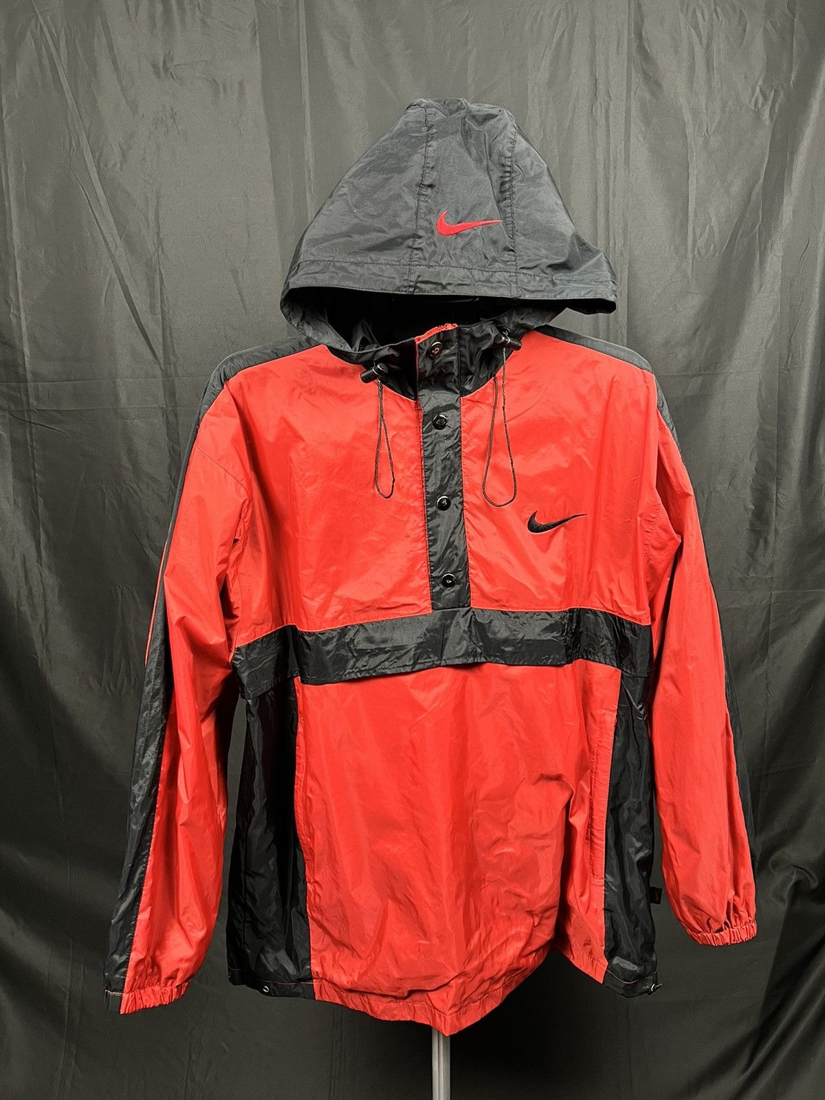 Designer × Nike ACG × Vintage Vintage 80s 90s Nike ACG big swoosh anoraque Size US M / EU 48-50 / 2 - 4 Thumbnail