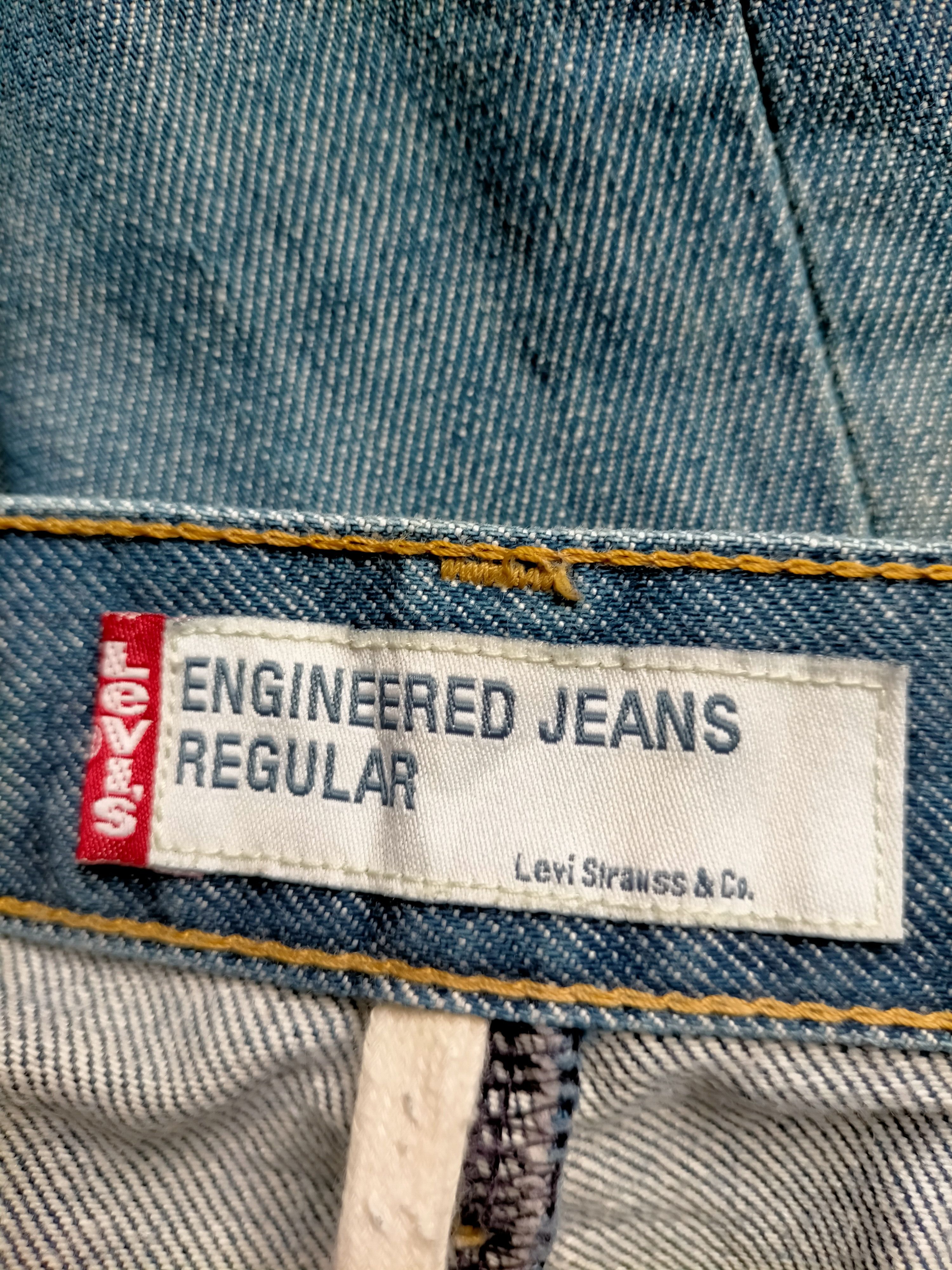 Levi's 2000s Levis Engineered Twist Leg Rusty Denim Size US 29 - 19 Thumbnail