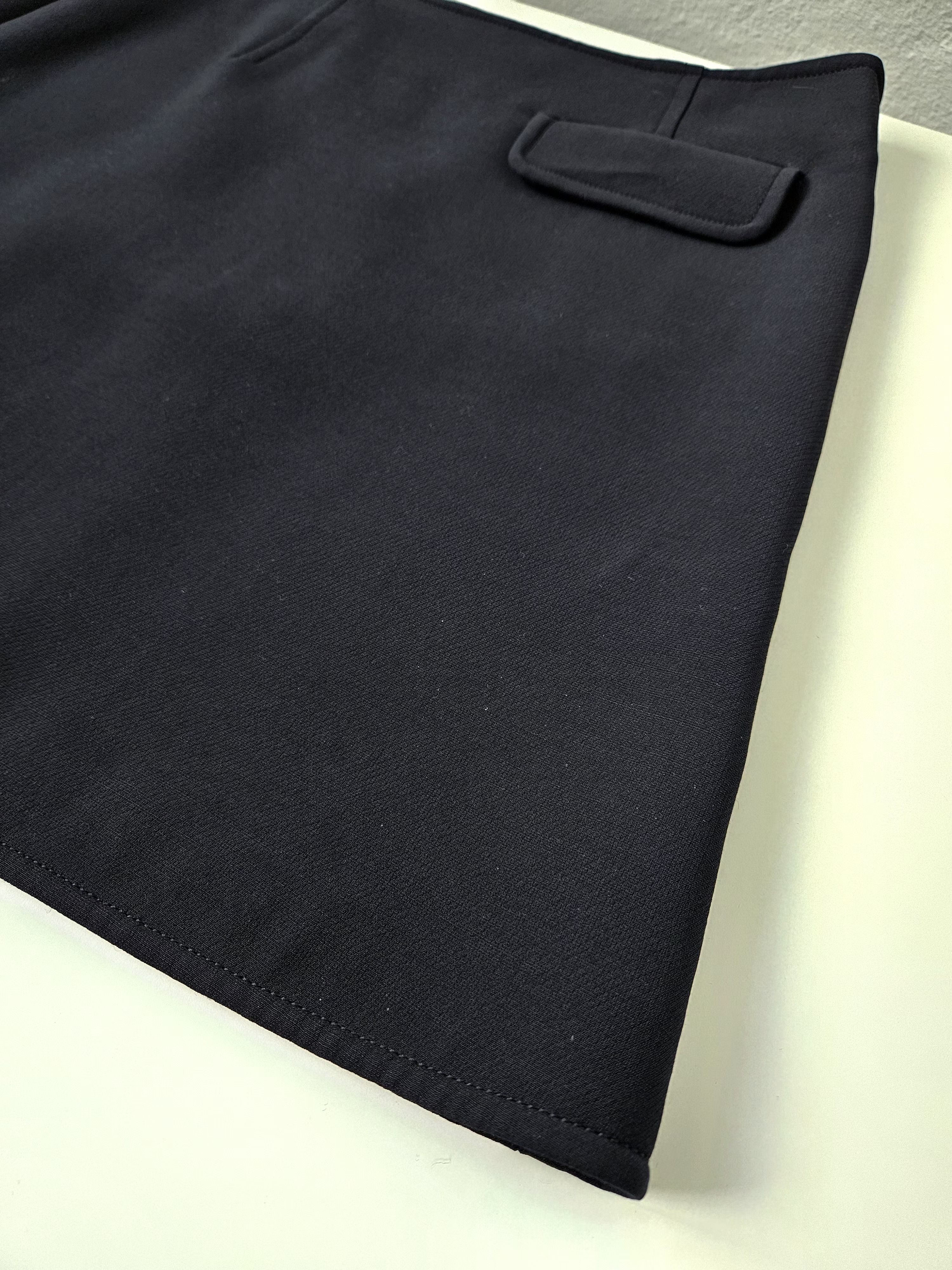 Louis Vuitton Louis Vuitton buttoned wool and silk mini skirt Size 26" / US 2 / IT 38 - 10 Thumbnail