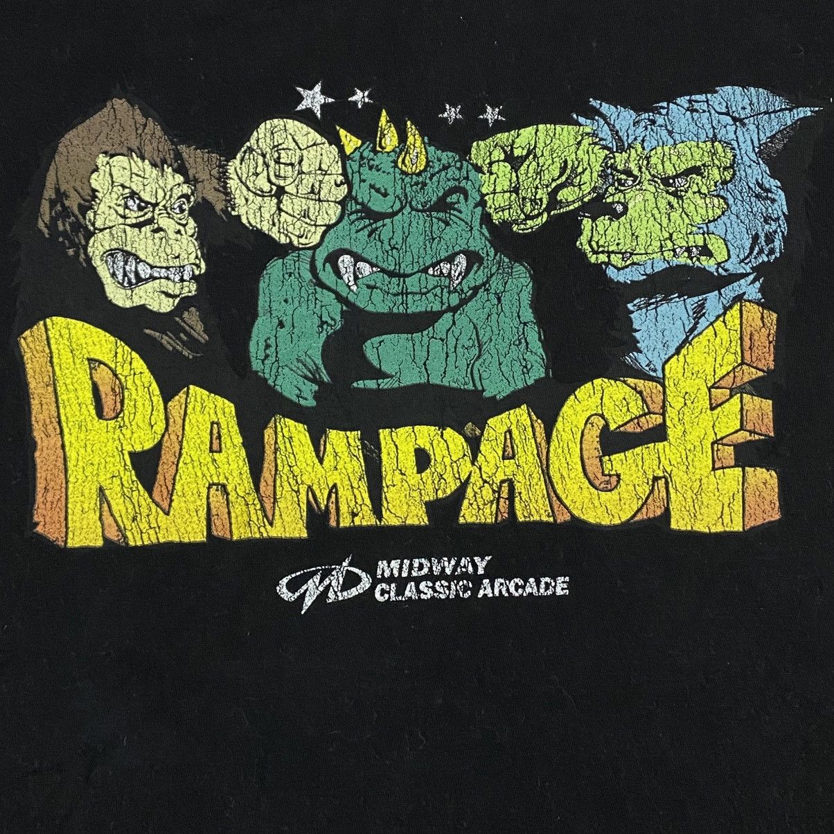 Vintage Movie rampage the rock dwayne johnson film Size US L / EU 52-54 / 3 - 2 Thumbnail
