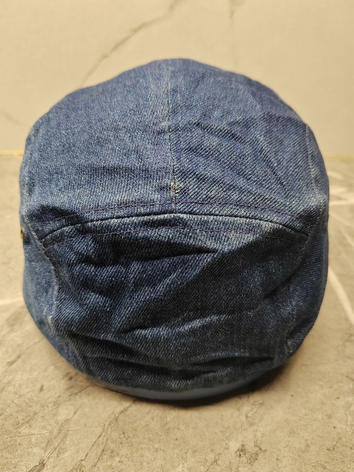 If Six Was Nine Vintage 4panel Japanese Brand Denim Cap Hat Size ONE SIZE - 4 Thumbnail
