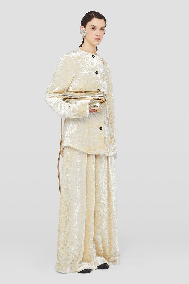 Jil Sander o1loc1c0426 Size:OS/Rollup Small in Golden Size ONE SIZE - 6 Thumbnail