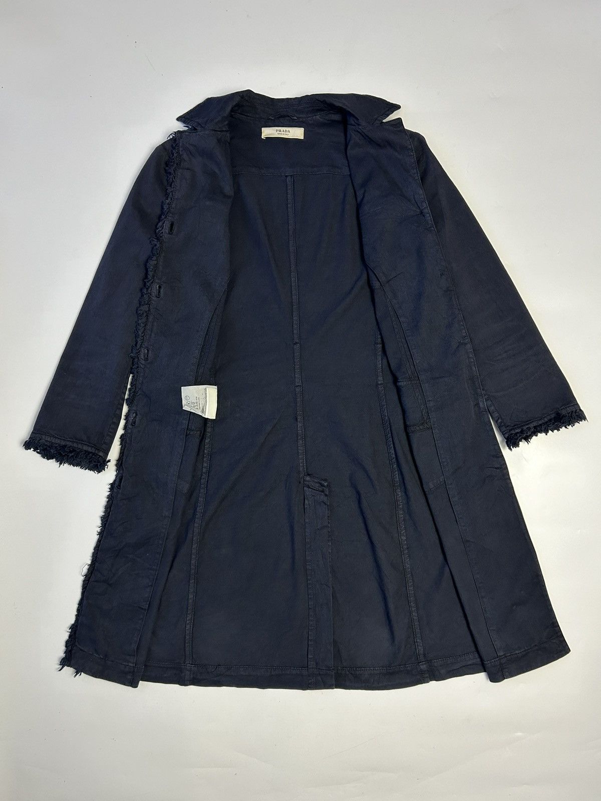 Prada PRADA COTTON LONG JACKET MADE IN ITALY Size M / US 6-8 / IT 42-44 - 3 Thumbnail