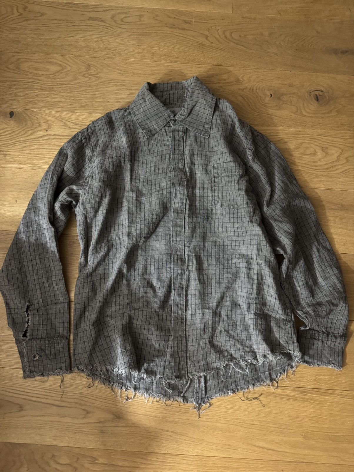 K-Two Studios Dyed Checker Button-Down | Grailed