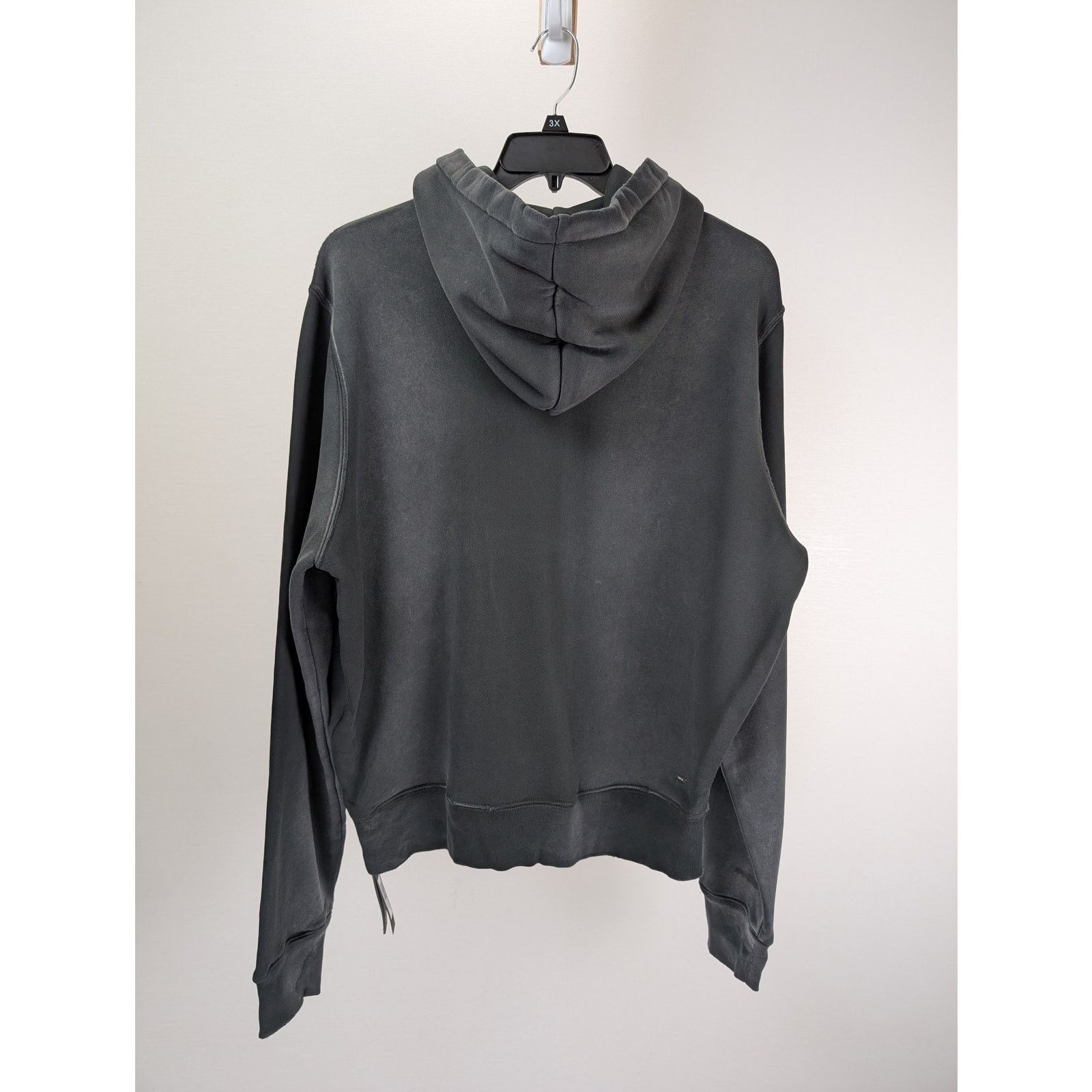 Amiri o1rshd1 Q:2 / Track Hoodie in Faded Black Size US M / EU 48-50 / 2 - 14 Thumbnail