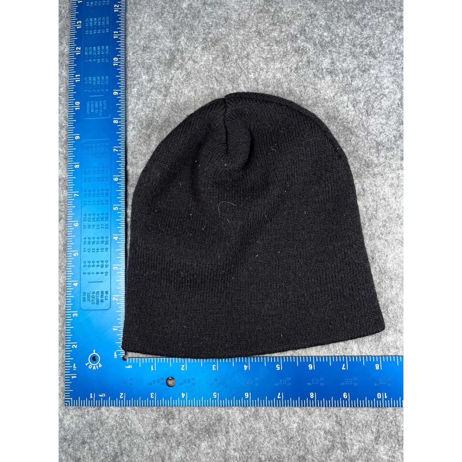 Vintage Woody's Guid Service Beanie Adult One Size Black Knit Acrylic Made USA Size ONE SIZE - 4 Thumbnail