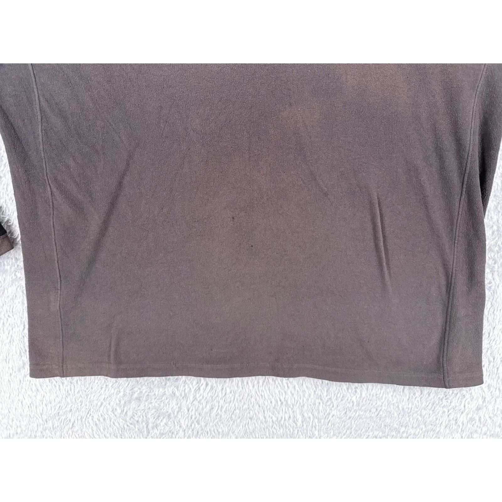 The North Face The North Face Mens Sweater 1/4 Zip Fleece Mock Neck Gray Large Polyester Long Sleeve Pullover Size US L / EU 52-54 / 3 - 5 Thumbnail