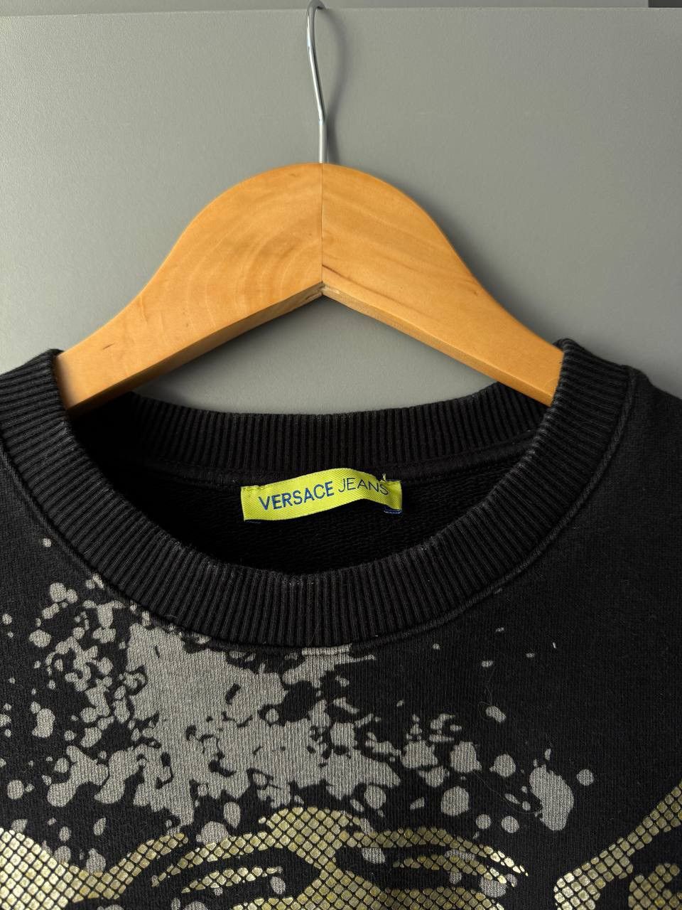 Versace × Versace Jeans Couture Versace Jeans Tiger Black Sweatshirt Size US S / EU 44-46 / 1 - 2 Thumbnail