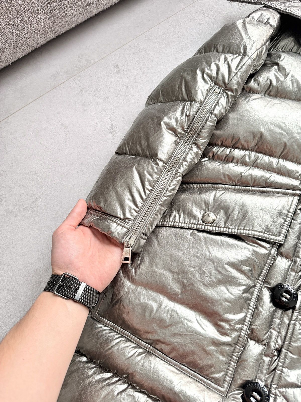 Moncler MONCLER Inuit Down Jacket Coat size 0 fits S Size US S / EU 44-46 / 1 - 6 Thumbnail