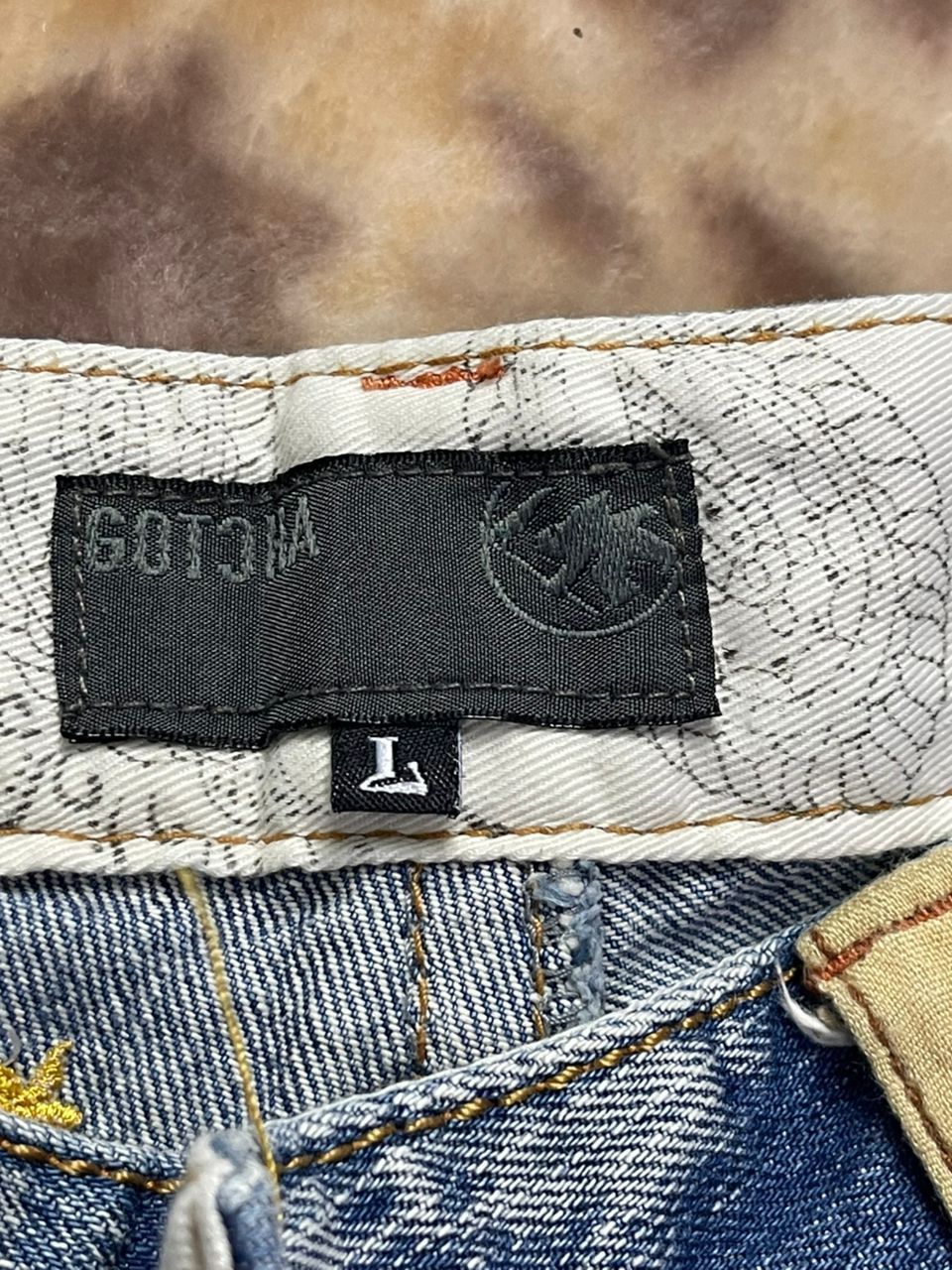 Gotcha Vintage Gotcha Distressed Denim Size 34" / US 12 / IT 48 - 3 Thumbnail