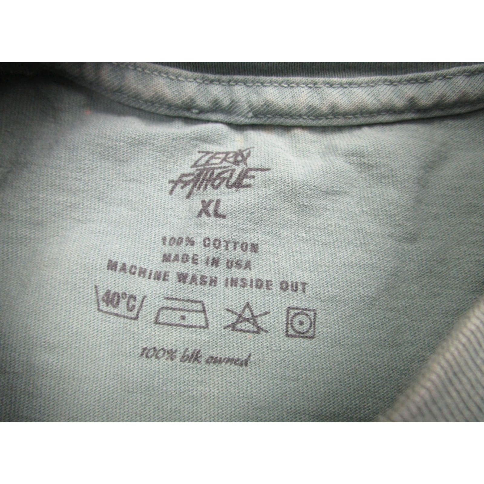 Vintage VINTAGE Zero Fatigue Shirt Mens XL Green Long Sleeve Graphic Print Crewneck Made in USA Size US XL / EU 56 / 4 - 5 Thumbnail