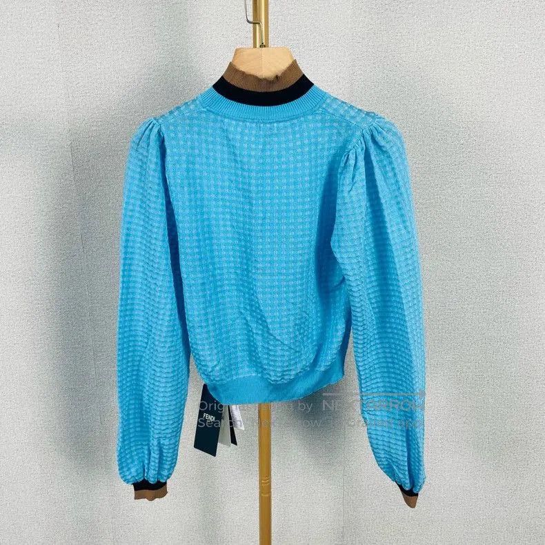 Fendi Fendi Lantern Sleeve Knit Top. Size US S / EU 44-46 / 1 - 2 Thumbnail