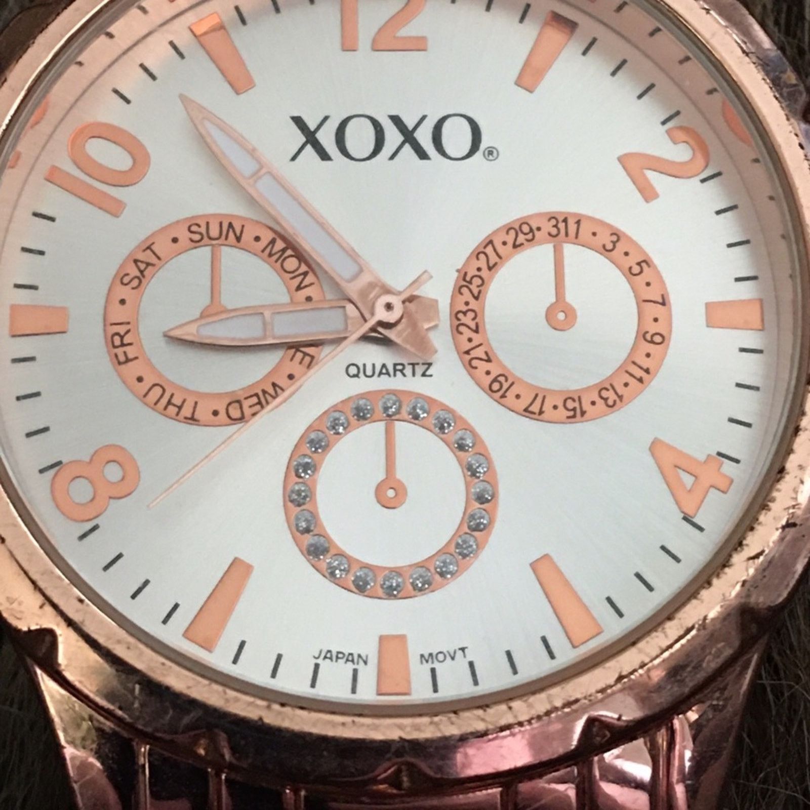 XOXO Women’s XOXO rose gold tone bracelet watch Size ONE SIZE - 8 Thumbnail