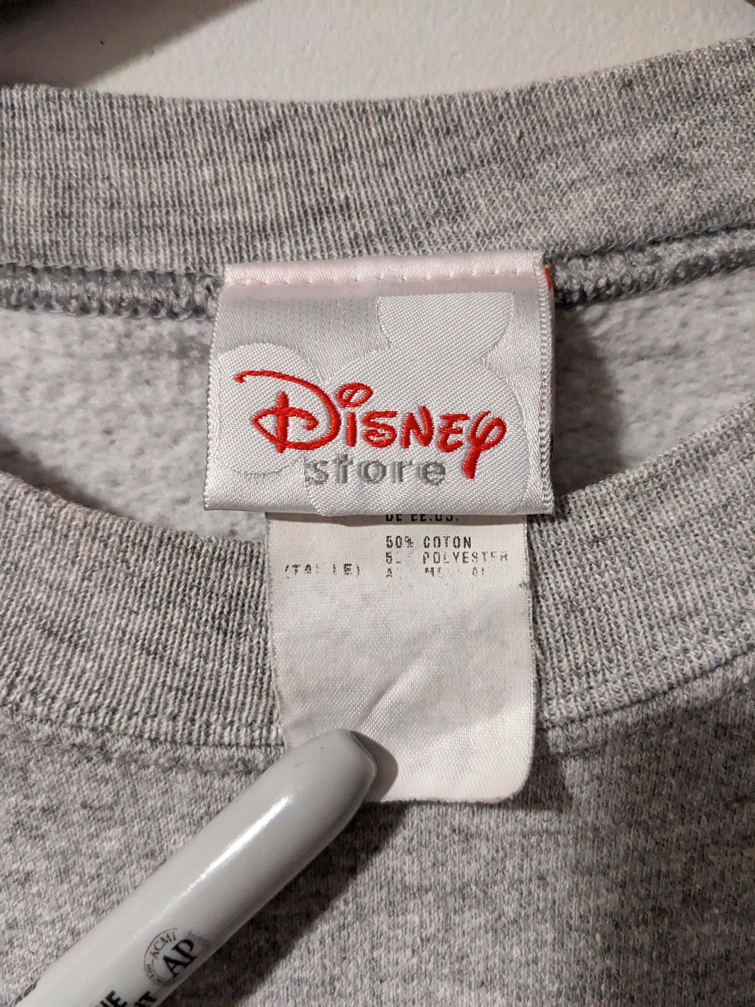 Disney × Vintage Vintage 90s Walt Disney Spell Out Logo Medium Sweatshirt Size US M / EU 48-50 / 2 - 3 Thumbnail