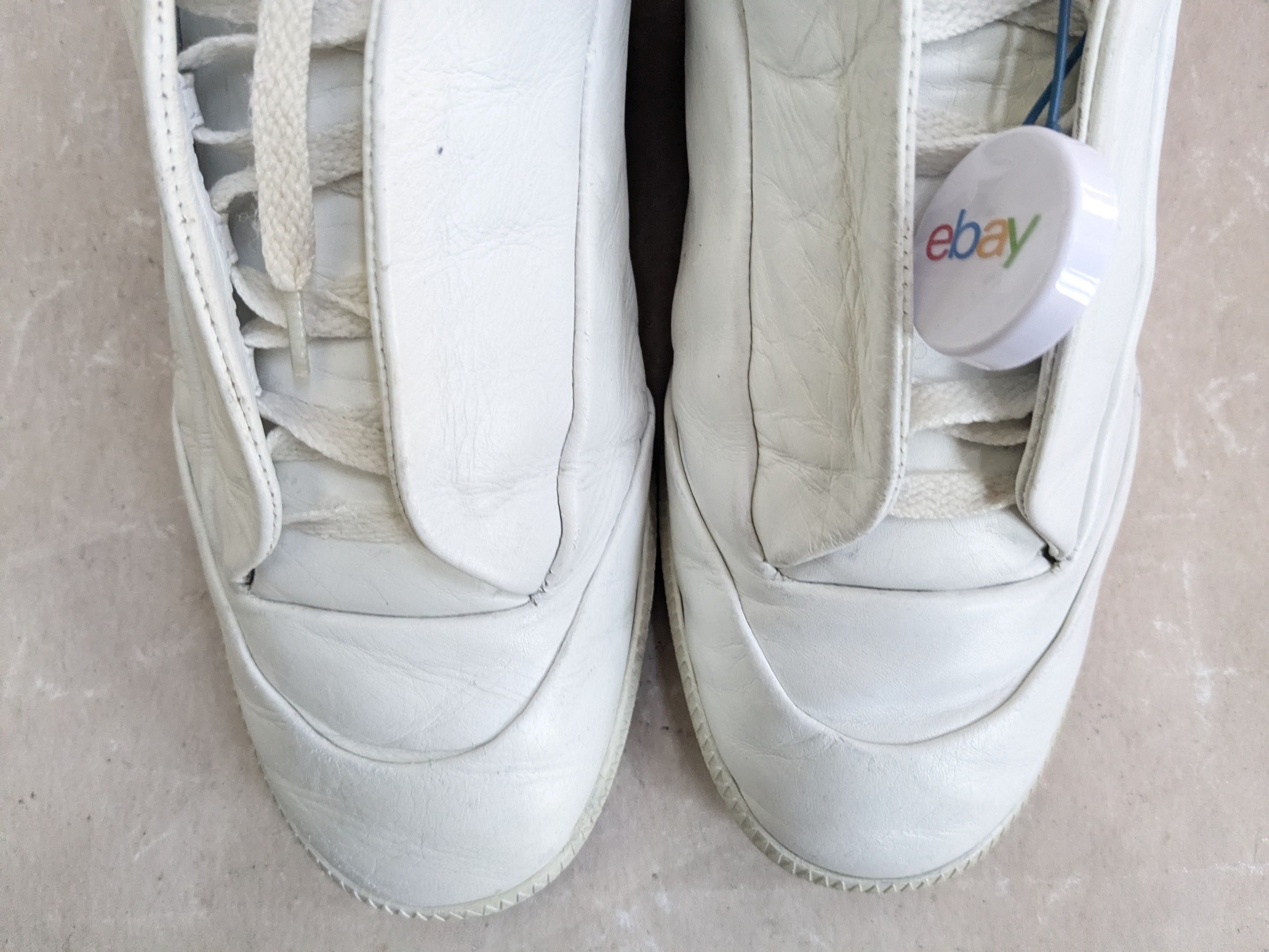 Maison Margiela Maison Margiela Future White 11 44 Low Tops Leather Size US 11 / EU 44 - 2 Thumbnail