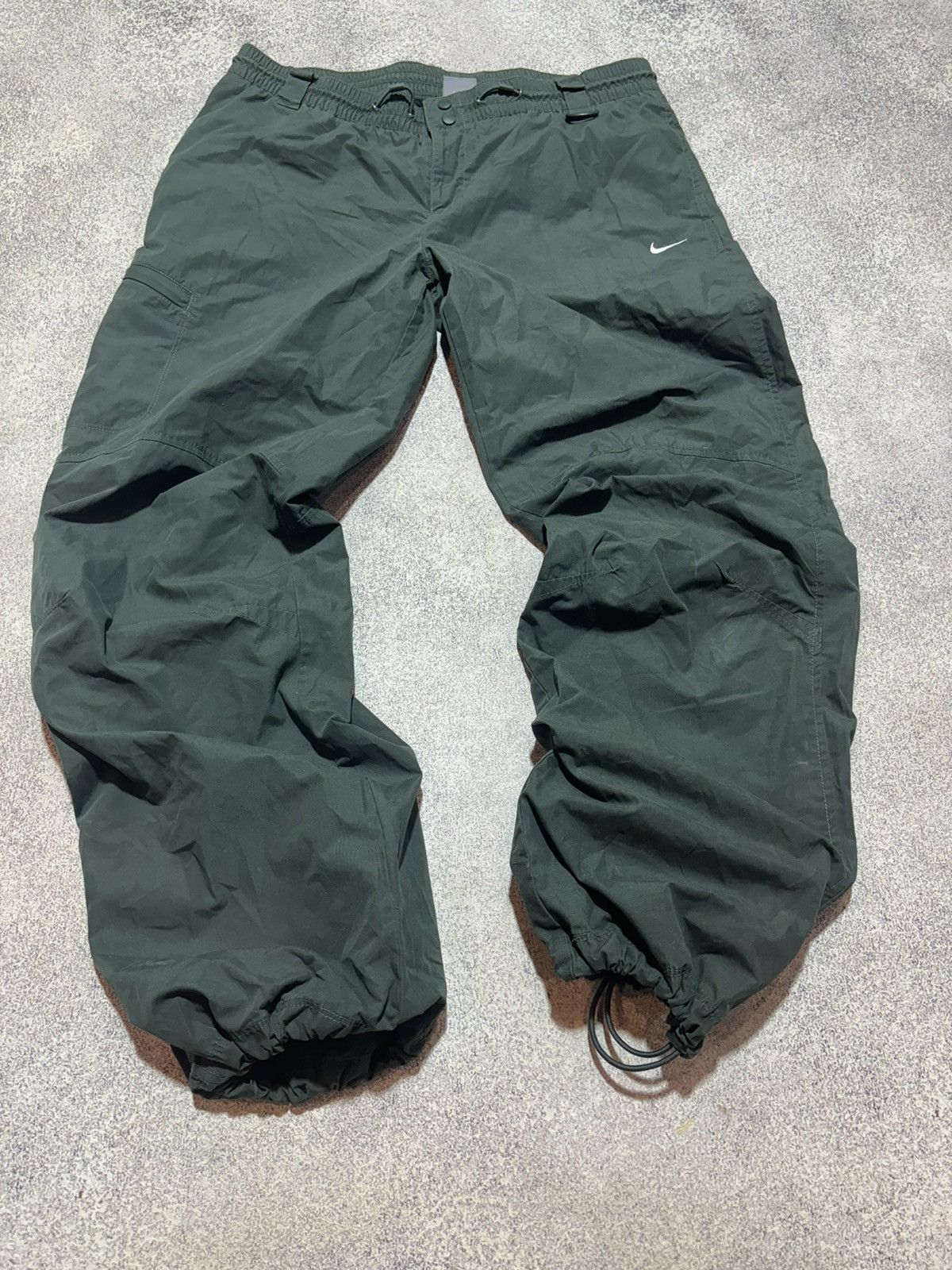 Nike × Vintage VINTAGE NIKE Swoosh Track Pants 2000s Size US 34 / EU 50 - 3 Thumbnail