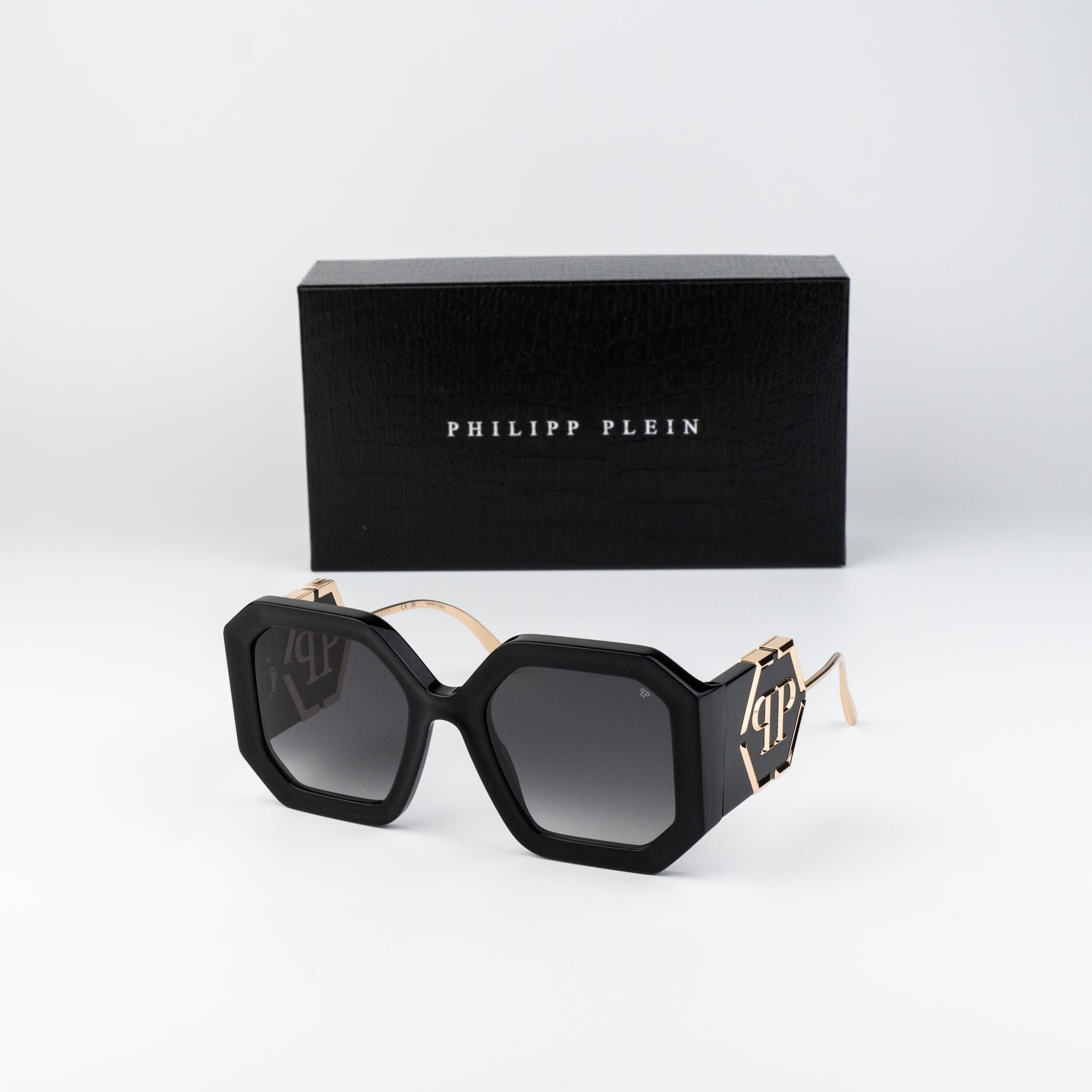 Philipp Plein Philipp Plein Women Sunglasses SPP067 0700 NEW AUTHENTIC Size ONE SIZE - 1 Thumbnail