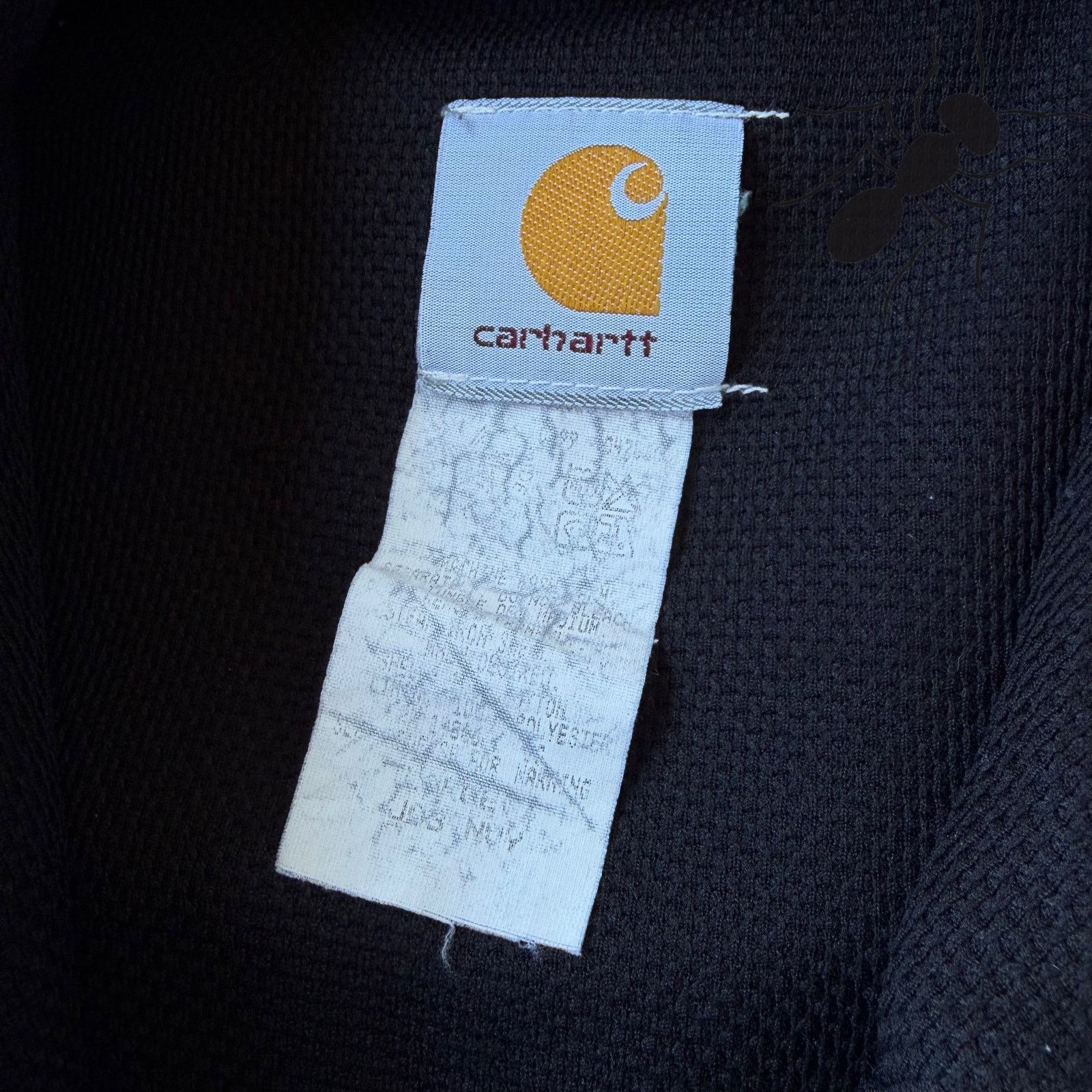 Carhartt × Vintage Vintage Carhartt J05 NVY blue hooded work wear jacket Size US L / EU 52-54 / 3 - 5 Thumbnail