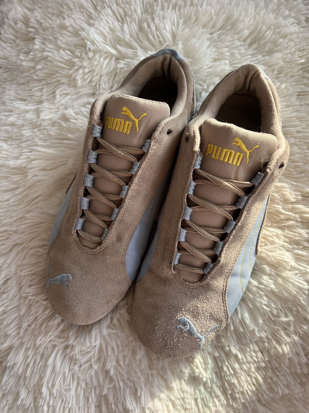 Puma × Vintage Y2K Puma Vintage Speedcat style sneakers Size US 6.5 / EU 39-40 - 3 Thumbnail