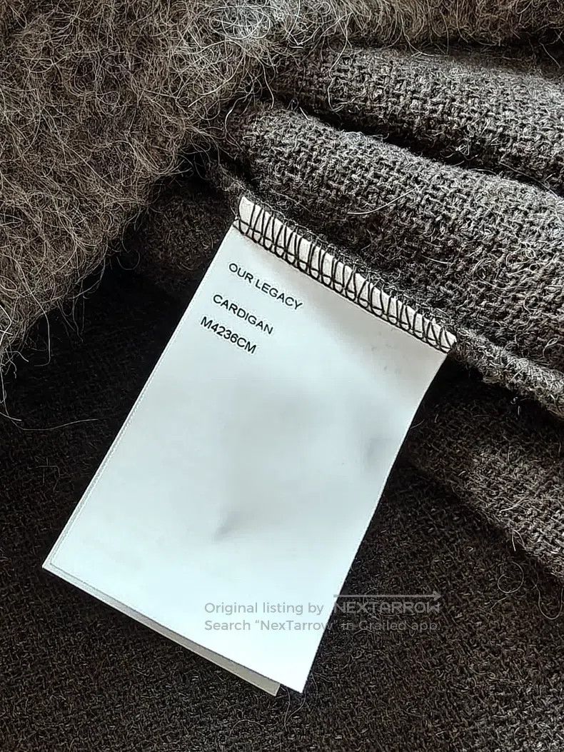 Our Legacy Our Legacy Haima Mao Buttoned Cardigan Size US S / EU 44-46 / 1 - 6 Thumbnail