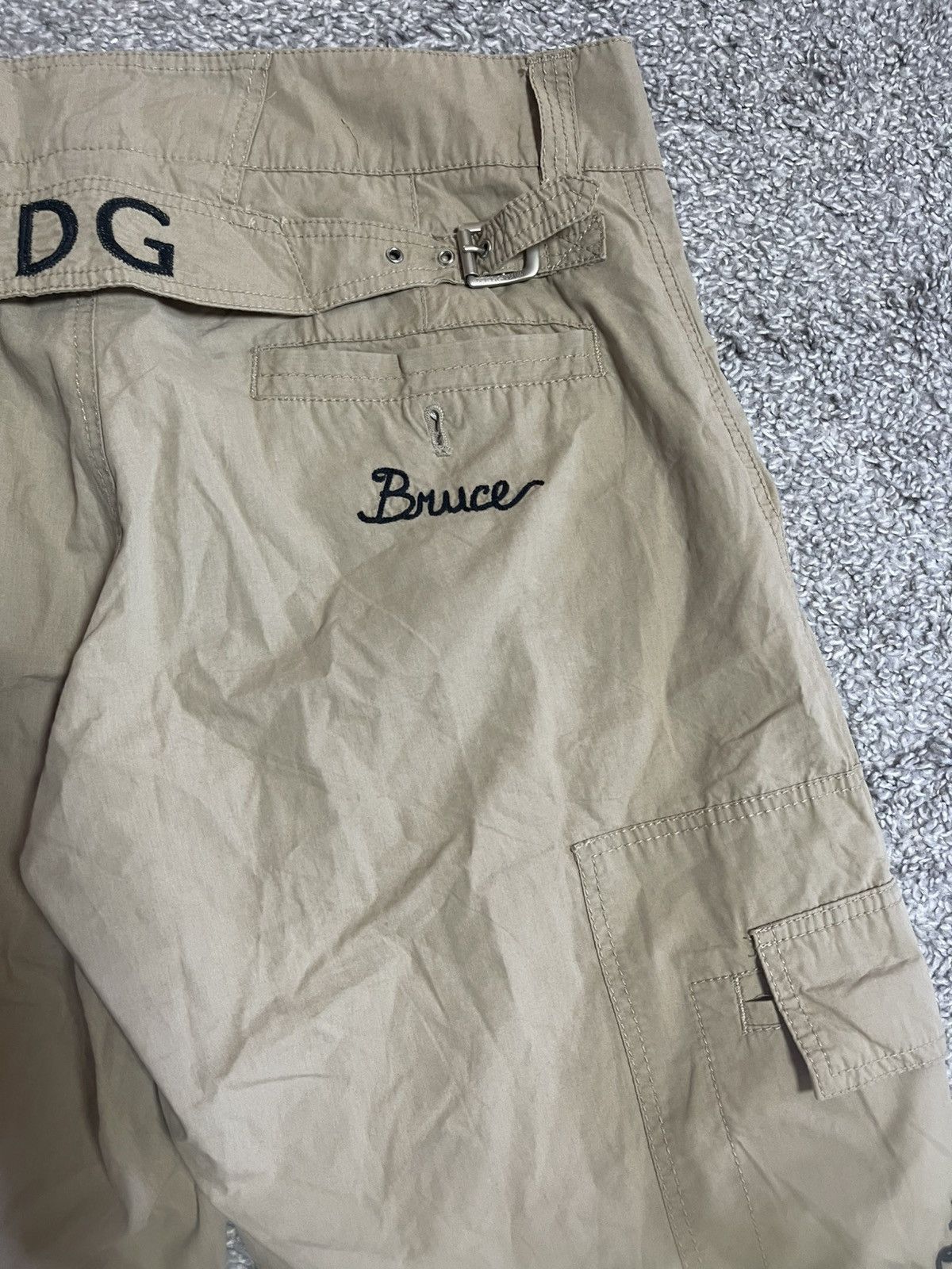 Dolce & Gabbana DOLCE GABBANA VINTAGE ARCHIVAL CARGO MULTI PANTS SIZE 48 Size US 32 / EU 48 - 5 Thumbnail
