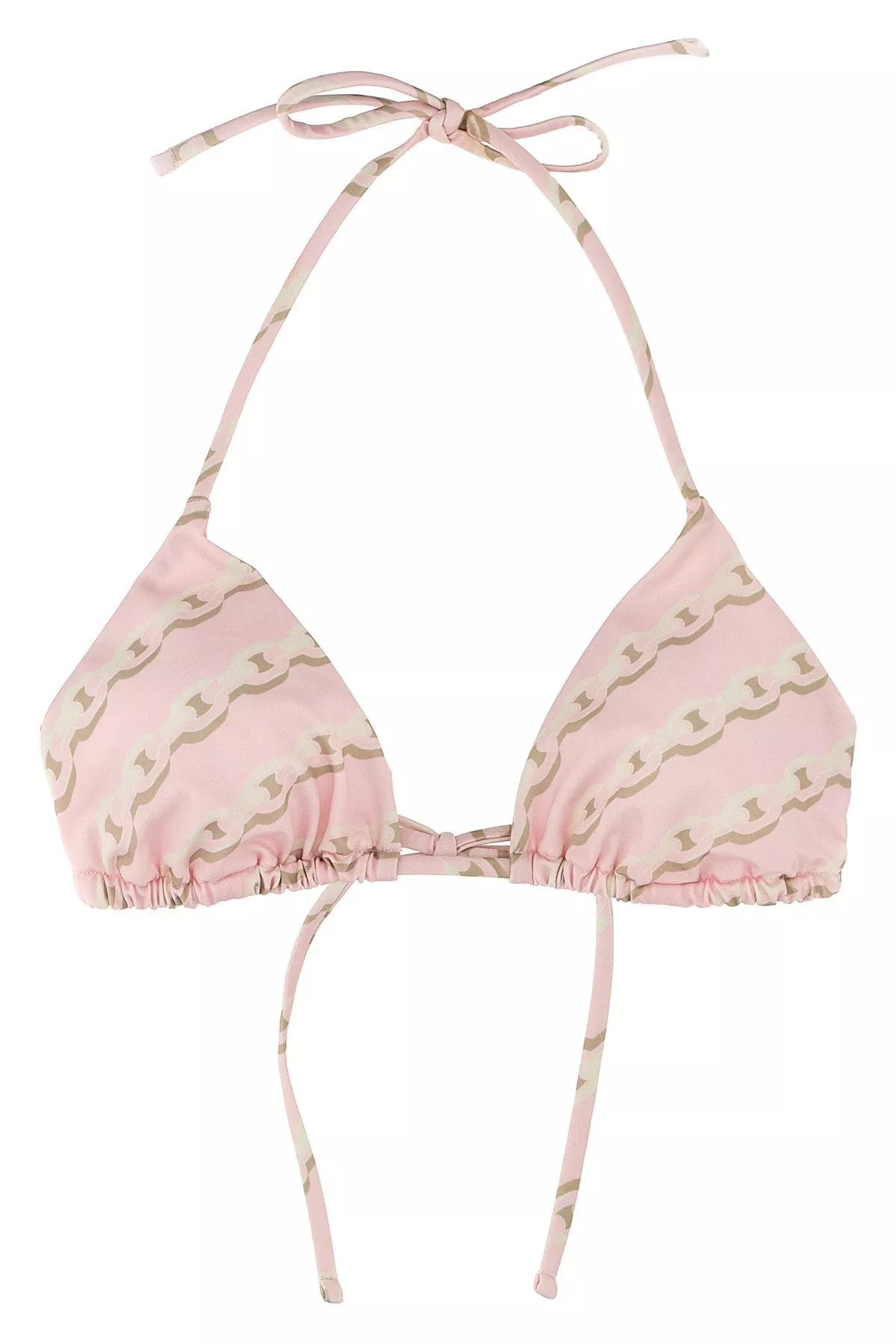 Versace Treasure Bikini Top in Pink, Women's (Size Medium)