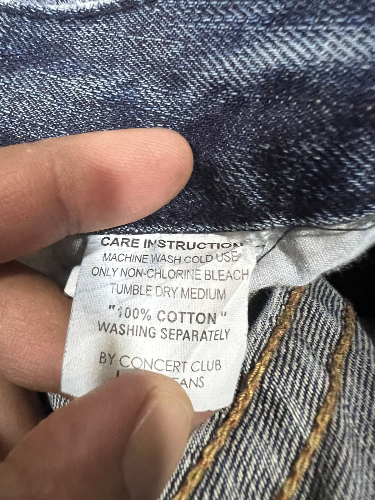 Other 🔥Rare Lolita Jeans Flared Distressed Denim Size 29" - 16 Thumbnail