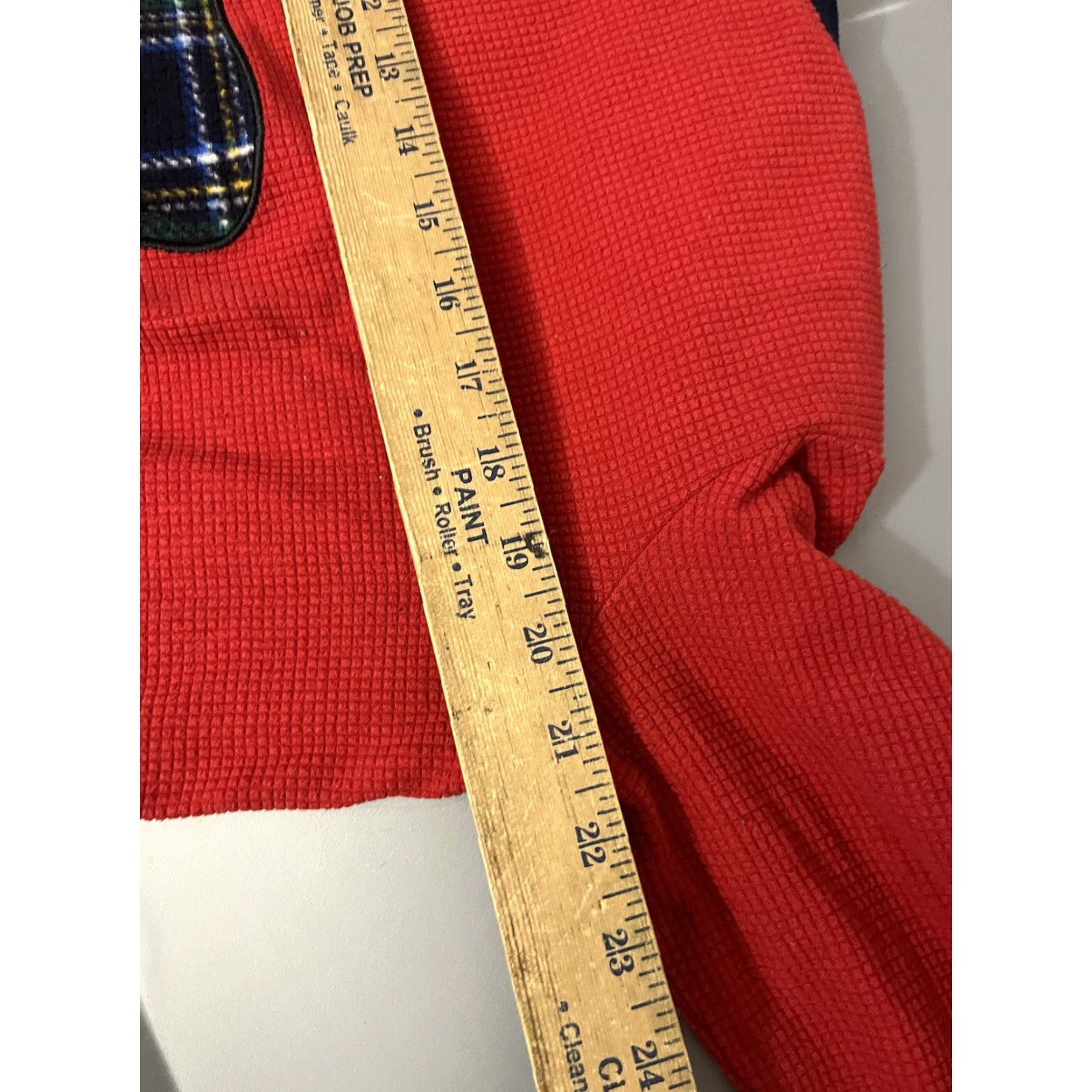 Eddie Bauer Eddie Bauer Pajama Top Womens M Sleeves Long Crew Neck Red Logo Solid Sleepwear Lounge Casual Size M / US 6-8 / IT 42-44 - 5 Thumbnail