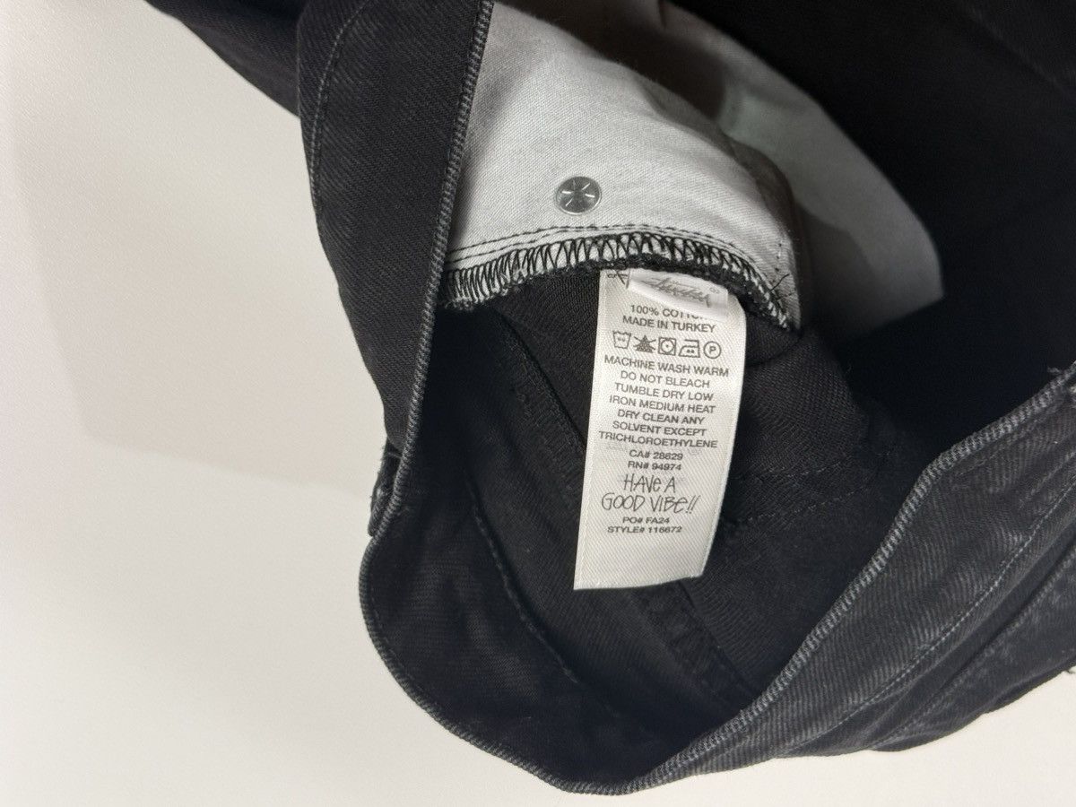 Stussy New Classic Denim Black Size US 38 / EU 54 - 2 Thumbnail