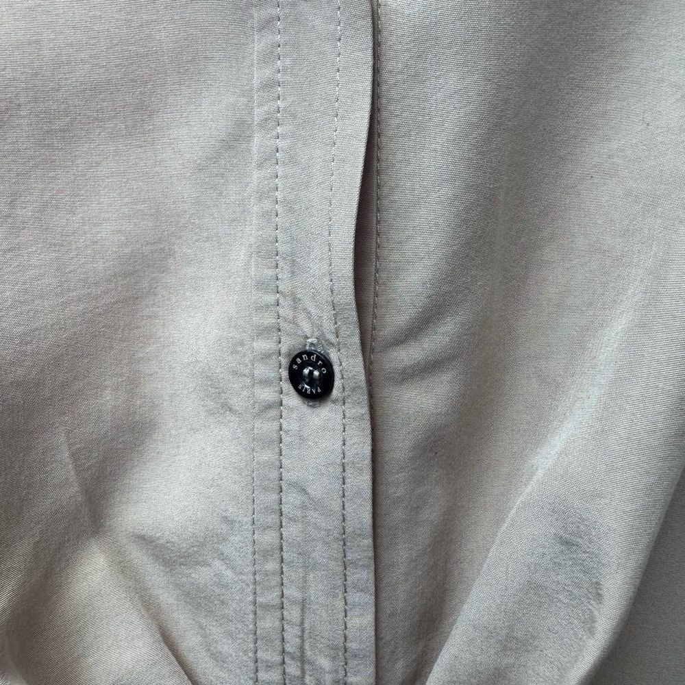 Sandro Sandro Paris Two-Tone Button-Up Dress size 40EU 6/8 US Size M / US 6-8 / IT 42-44 - 9 Thumbnail