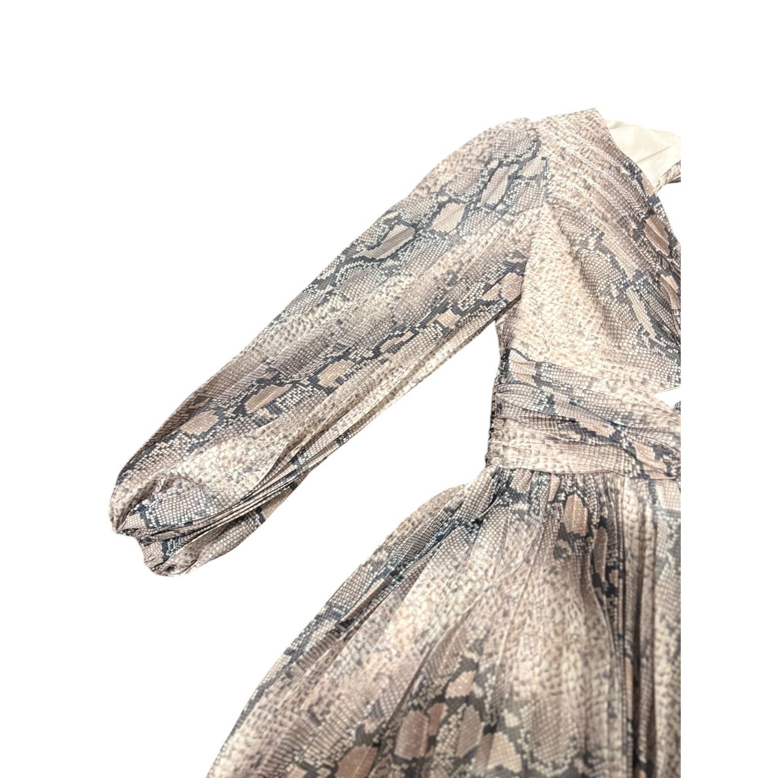 Zimmermann ZIMMERMANN Altered Corsage Pleated Asymmetric Dress 0 Size XS / US 0-2 / IT 36-38 - 6 Thumbnail