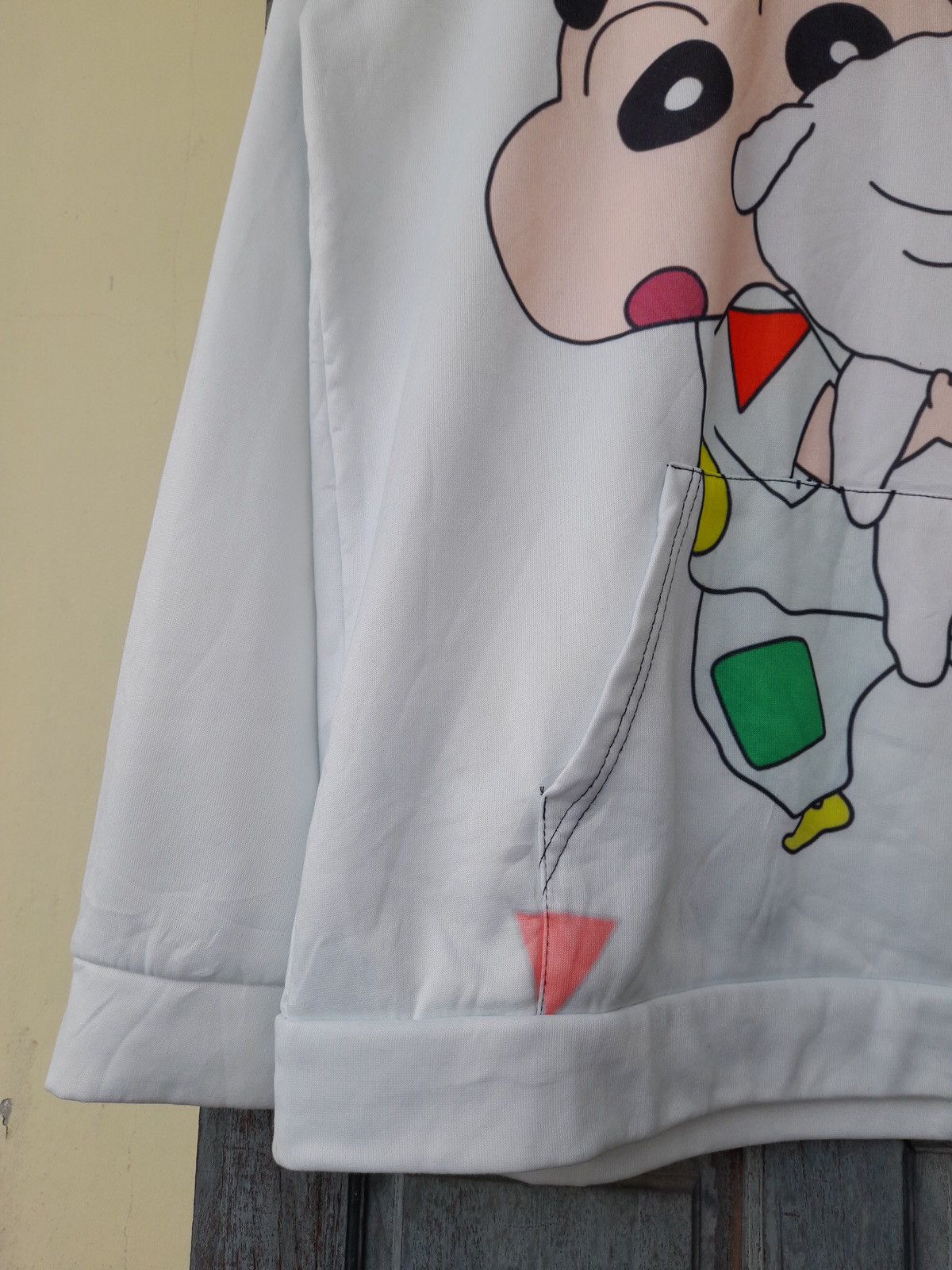 Japanese Brand Crayon Shinchan & Shiro Hoodie Cute Anime Streetwear Japan Size US XXL / EU 58 / 5 - 5 Thumbnail