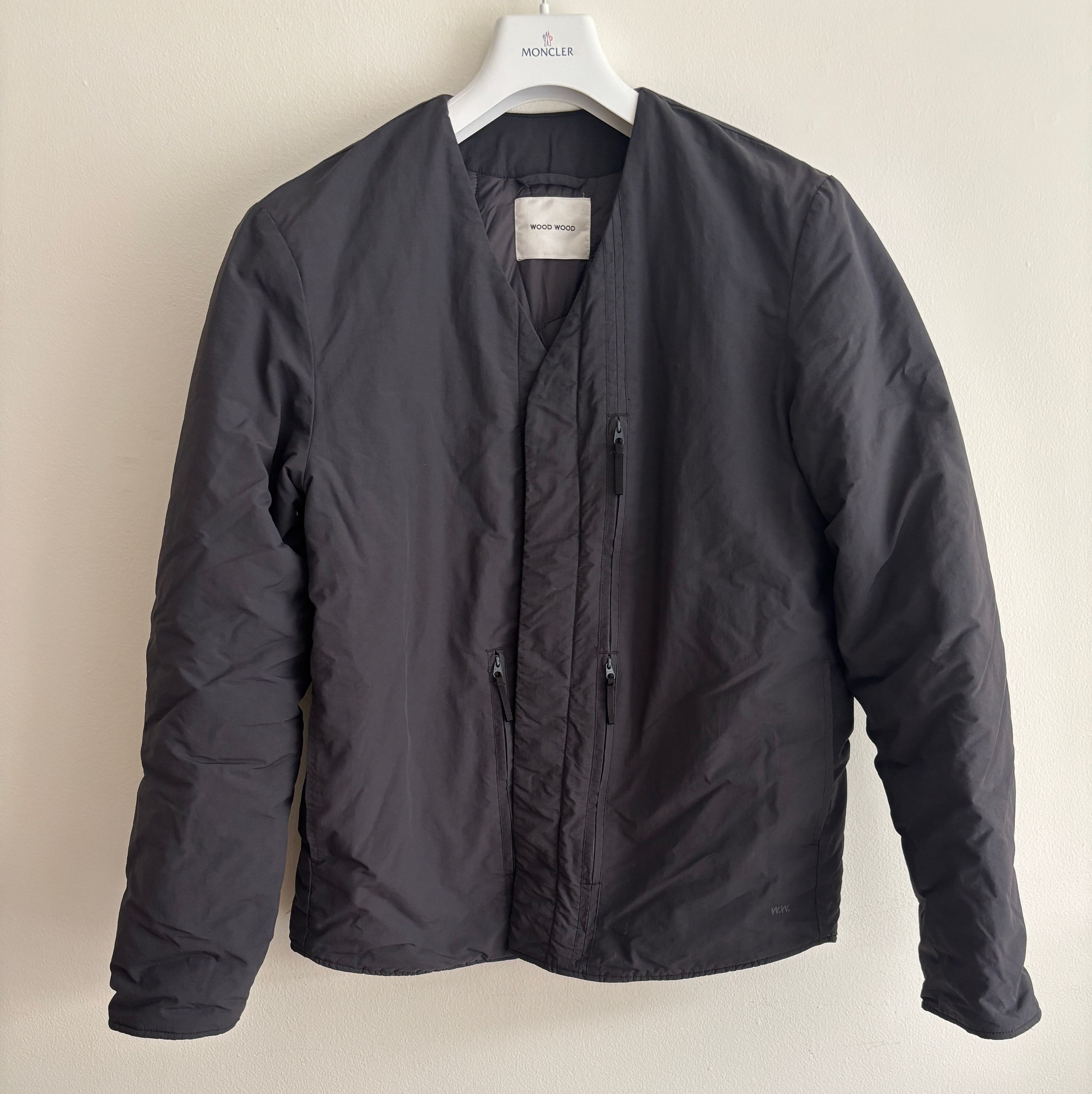 Wood Wood $450 Wood Wood Hayden Midlayer Jacket - Grey, Medium Size US M / EU 48-50 / 2 - 1 Thumbnail