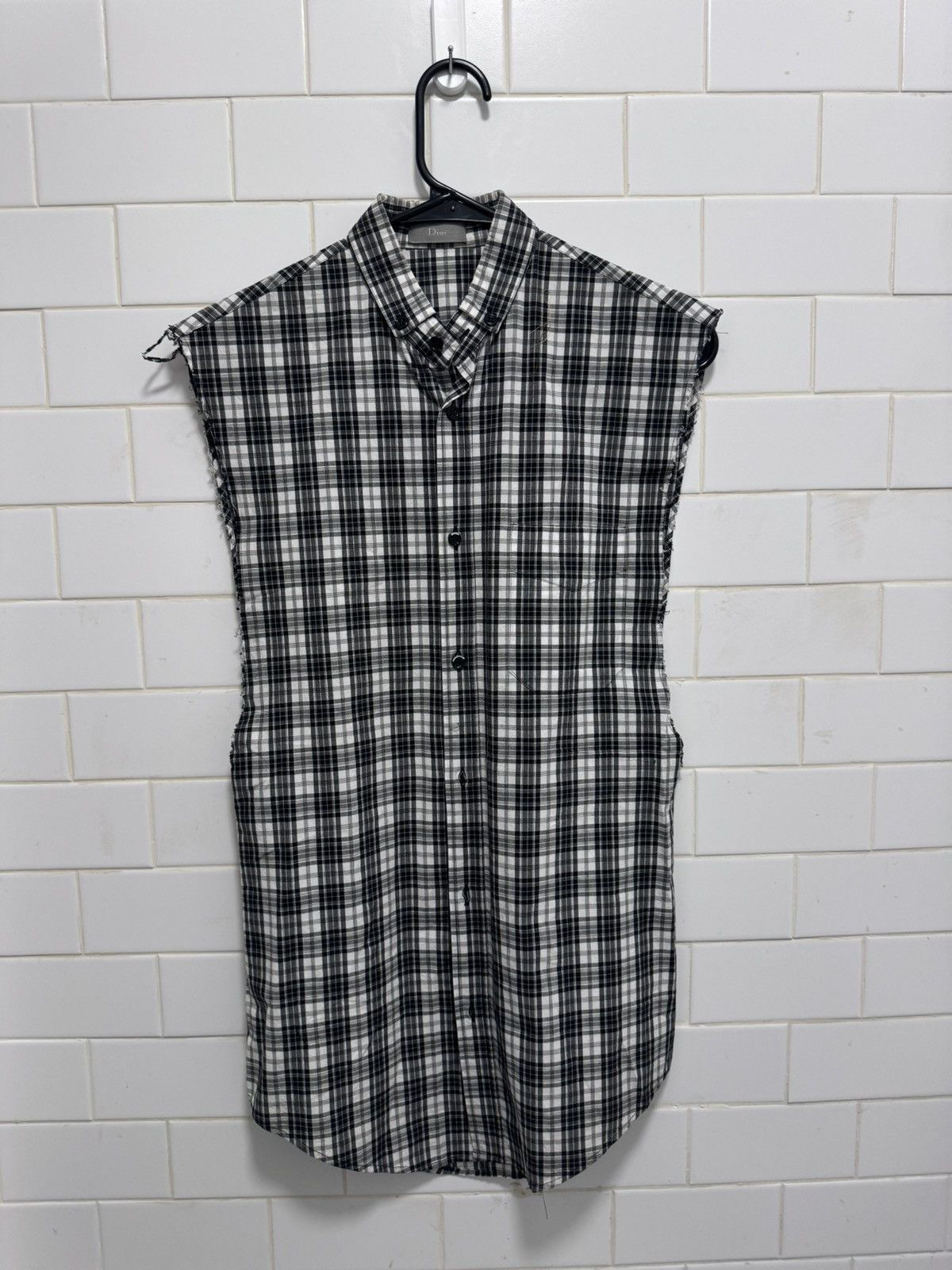 Dior × Hedi Slimane Dior Homme SS06 Sleeveless shirt | Grailed