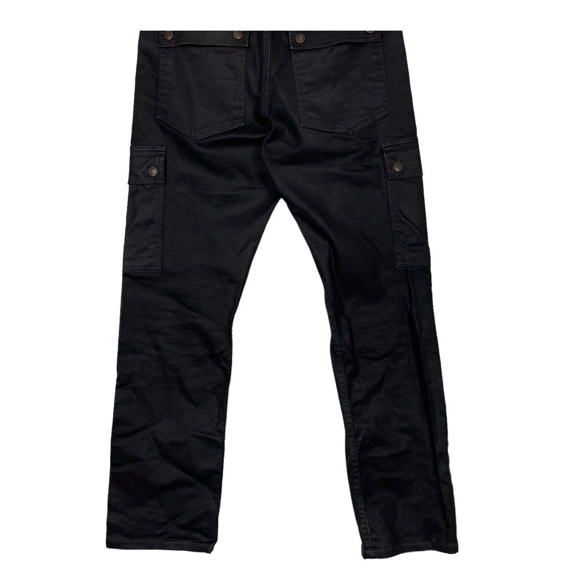 Beauty Beast × Japanese Brand 💥BACK NUMBER JAPAN WAXED CARGO JEAN BONDAGE TACTICAL Size US 32 / EU 48 - 7 Thumbnail