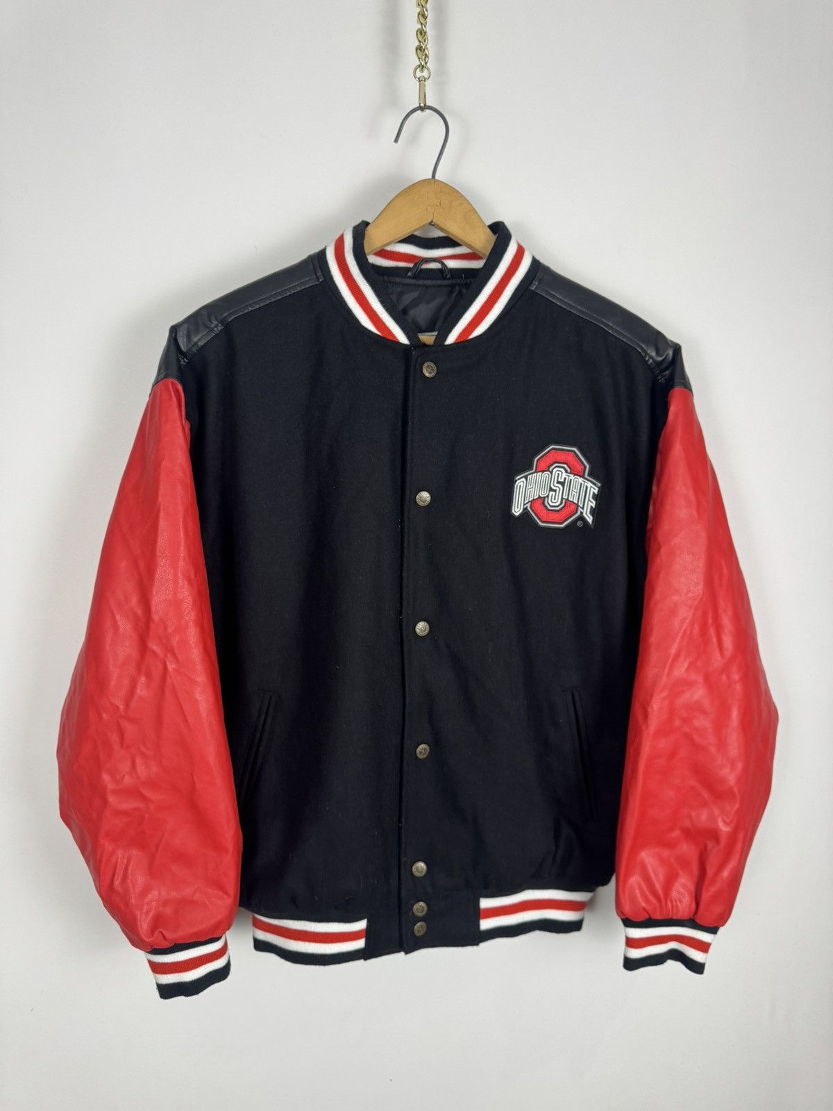 Steve And Barrys Vintage Ohio State Varsity Jacket Steve & Barrys Size US M / EU 48-50 / 2 - 3 Thumbnail