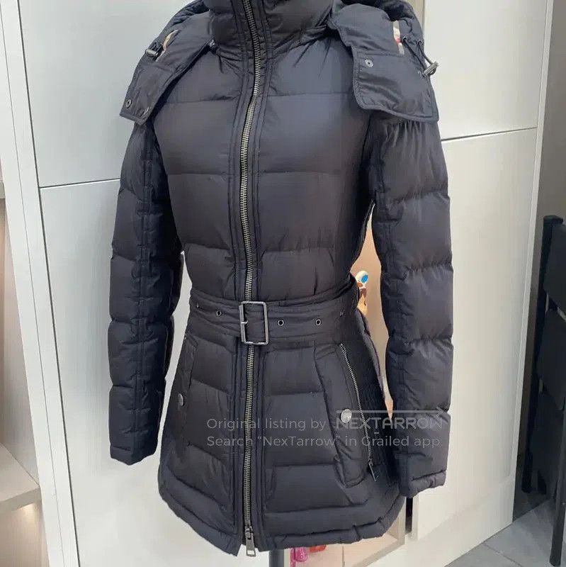 Burberry Burberry Women's Black Down Jacket for Winter. Size XS / US 0-2 / IT 36-38 - 2 Thumbnail