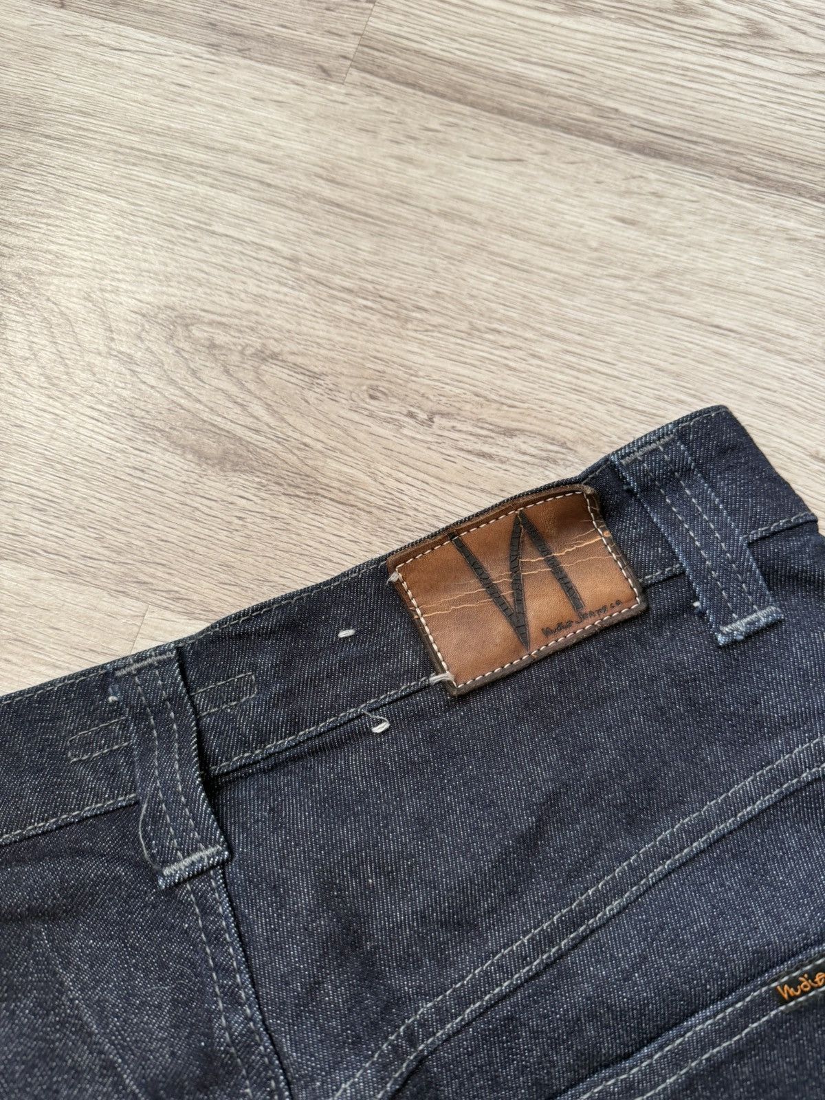 Nudie Jeans Nudie Jeans Thin Finn Dry Dark Grey Denim 32x32 Size US 32 / EU 48 - 20 Thumbnail