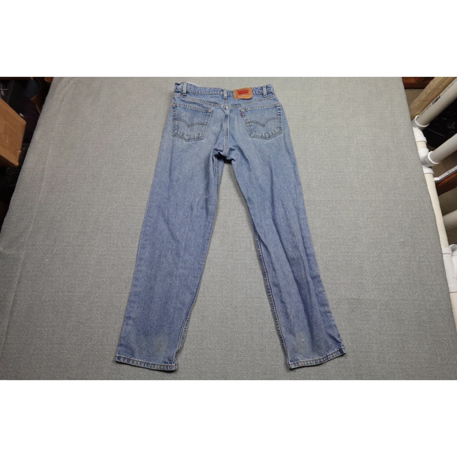 Levi's Vintage Levi's 550 Jeans Mens 36x32 Blue Relaxed Fit Straight Rancher Cowboy Jeans Size US 36 / EU 52 - 4 Thumbnail