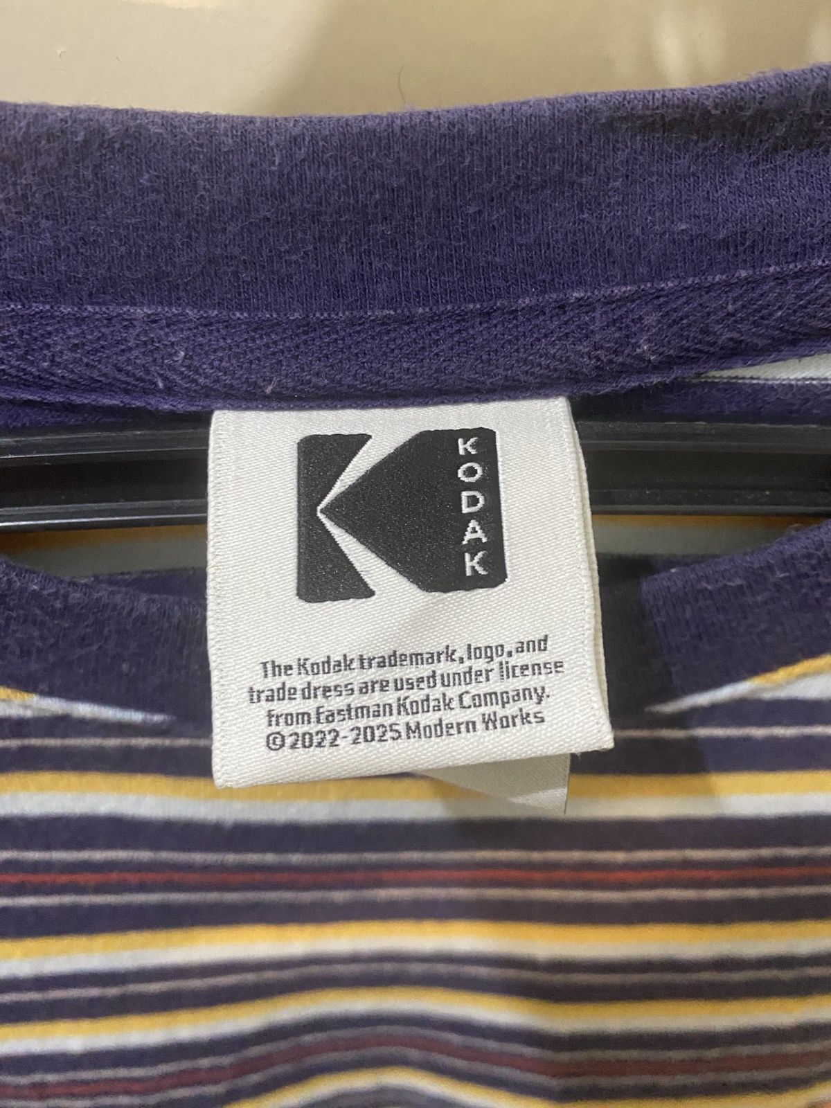 Kodak Kodak Apparel Multi-Stripe "Newtro" Tee Size US L / EU 52-54 / 3 - 2 Thumbnail