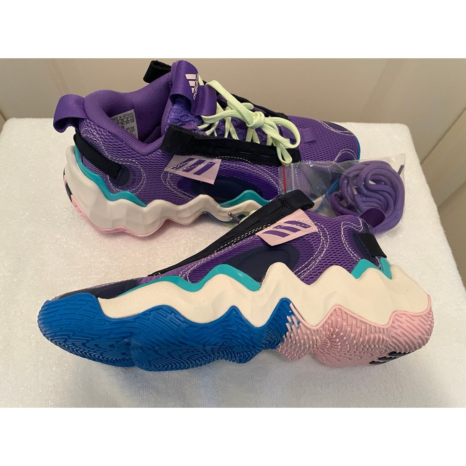 Adidas Adidas X Hoop York City Collab Exhibit Basketball Sneakers Size US 7.5 / IT 37.5 - 2 Thumbnail