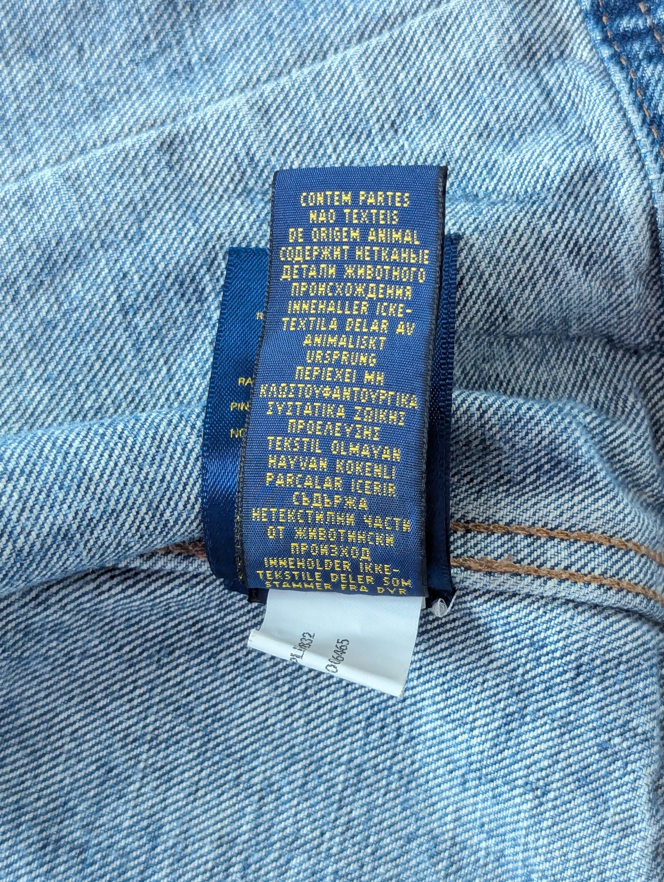 Polo Ralph Lauren Polo Ralph Lauren Denim Jacket Size XS Made In Mexico Size XS / US 0-2 / IT 36-38 - 15 Thumbnail