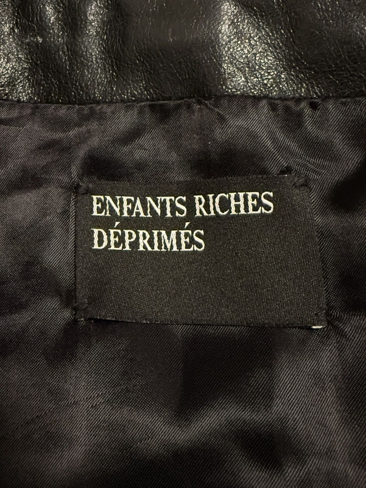Enfants Riches Deprimes Bad Childhood Leather Jacket Size US L / EU 52-54 / 3 - 7 Thumbnail