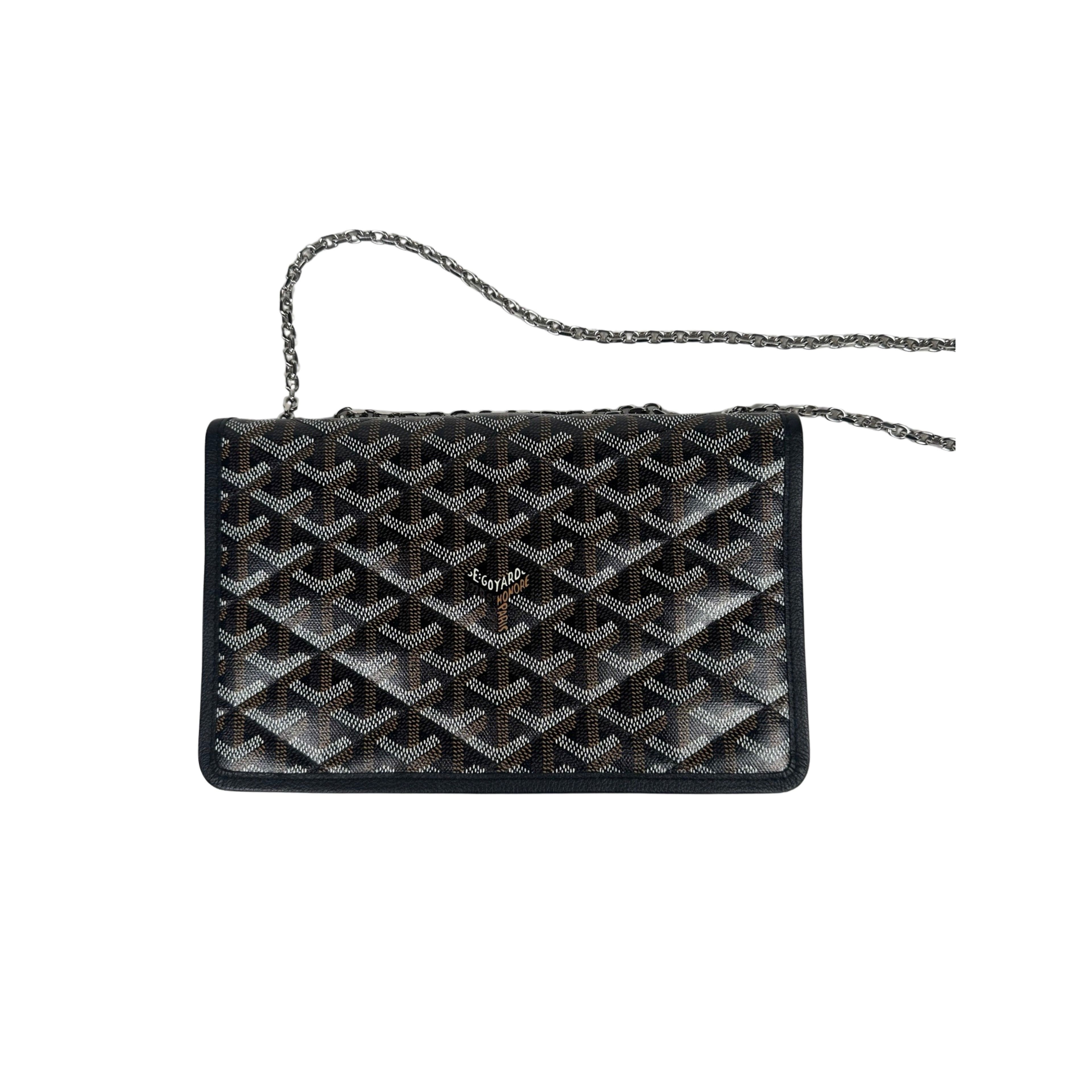 Goyard Goyard Alexandre III Bag Black Goyardine Size ONE SIZE - 4 Thumbnail