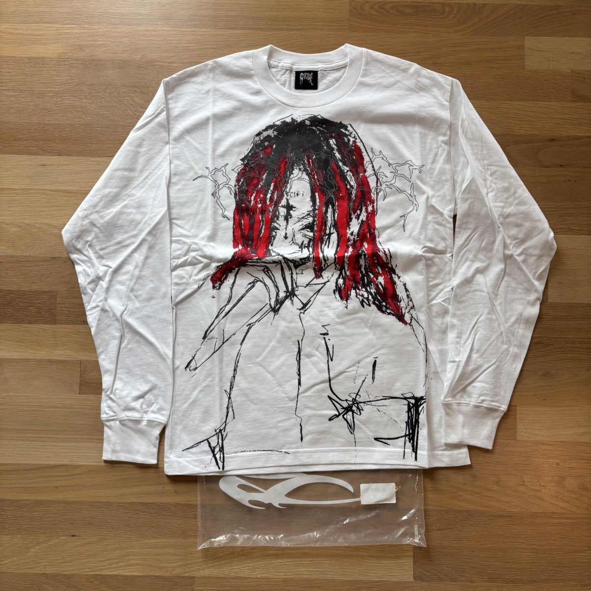 Revenge × Trippie Redd Revenge Trippie Redd Lightning Longsleeve Tee Size US M / EU 48-50 / 2 - 2 Thumbnail
