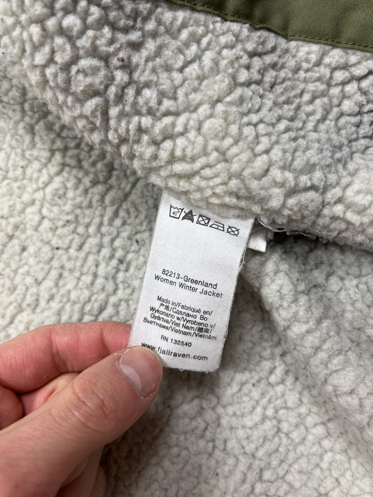 Fjallraven Fjallraven G-1000 Greenland Winter Wax Jacket Sherpa Size US M / EU 48-50 / 2 - 25 Thumbnail