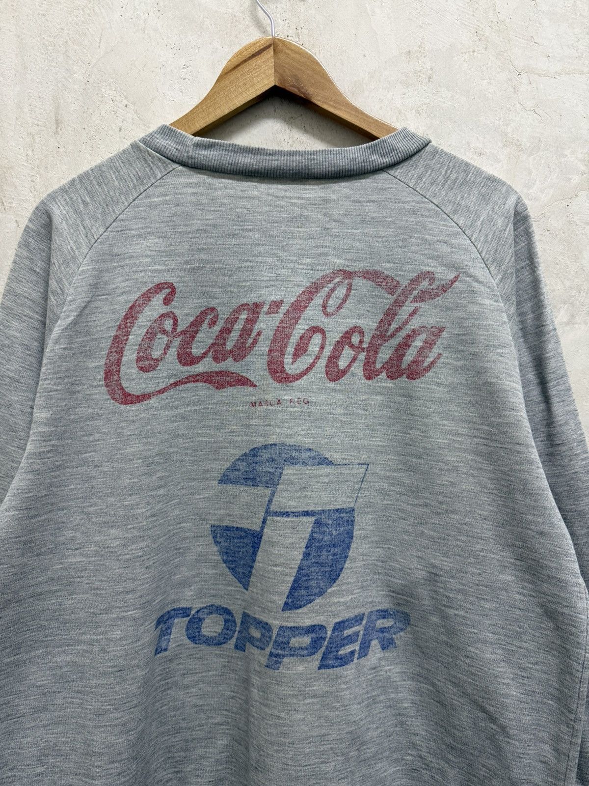Vintage Vintage Topper Brazil x Coca Cola Sweatshirt Size US L / EU 52-54 / 3 - 2 Thumbnail
