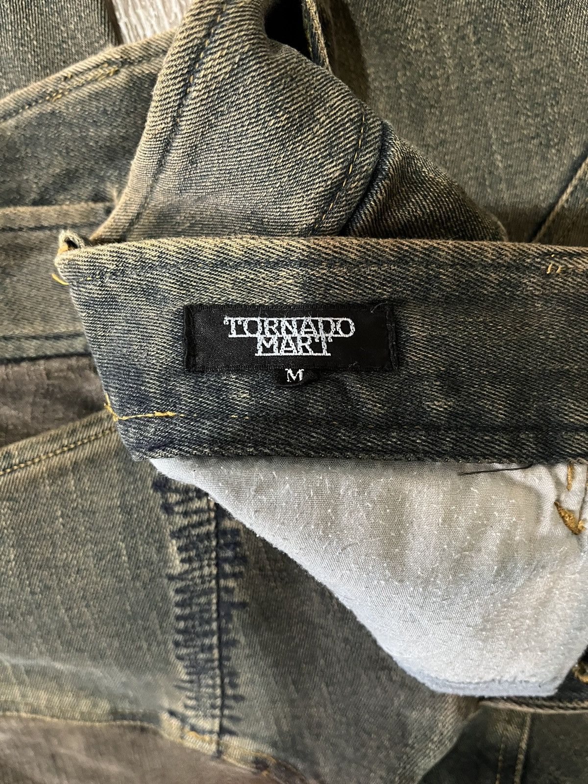 Tornado Mart Tornado Mart switching panel grunge flare pants Size US 30 / EU 46 - 5 Thumbnail