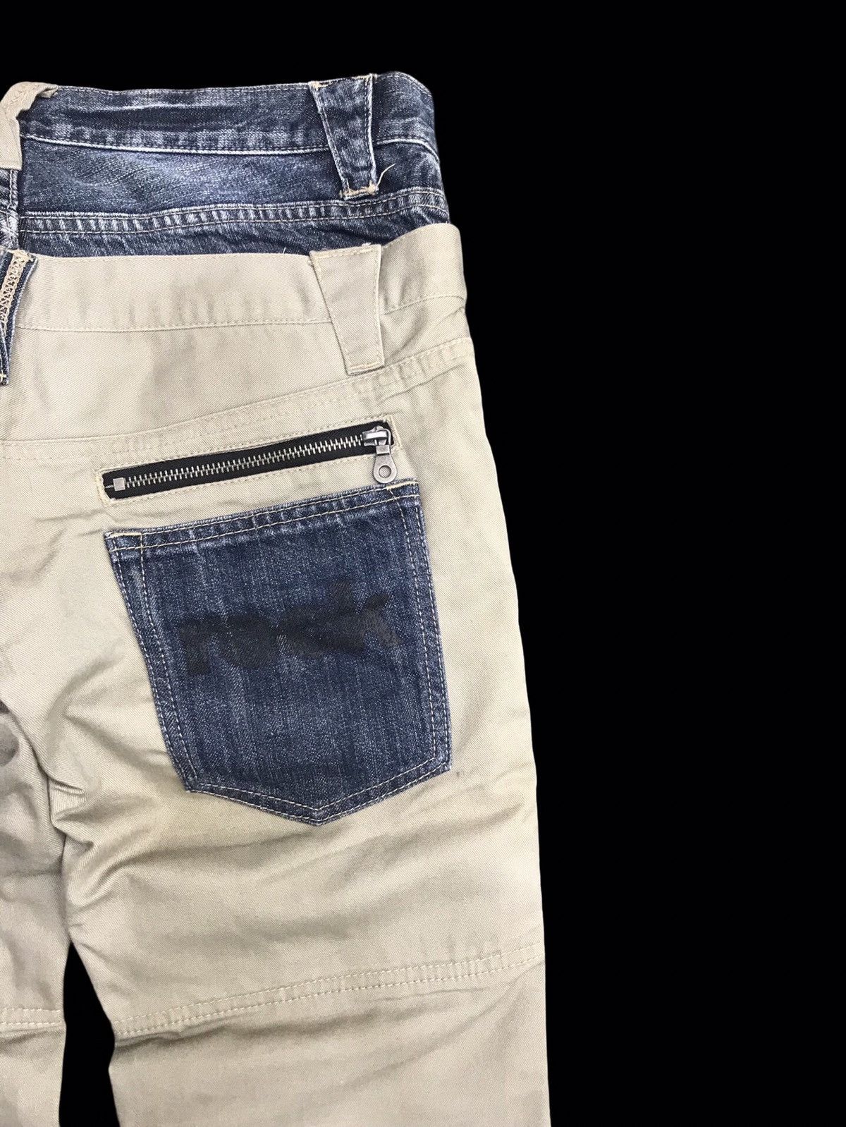 PPFM 💥DOUBLE WAIST 💥RARE ARCHIVAL PPFM Japan Hybrid Pant F343 Size US 31 - 7 Thumbnail